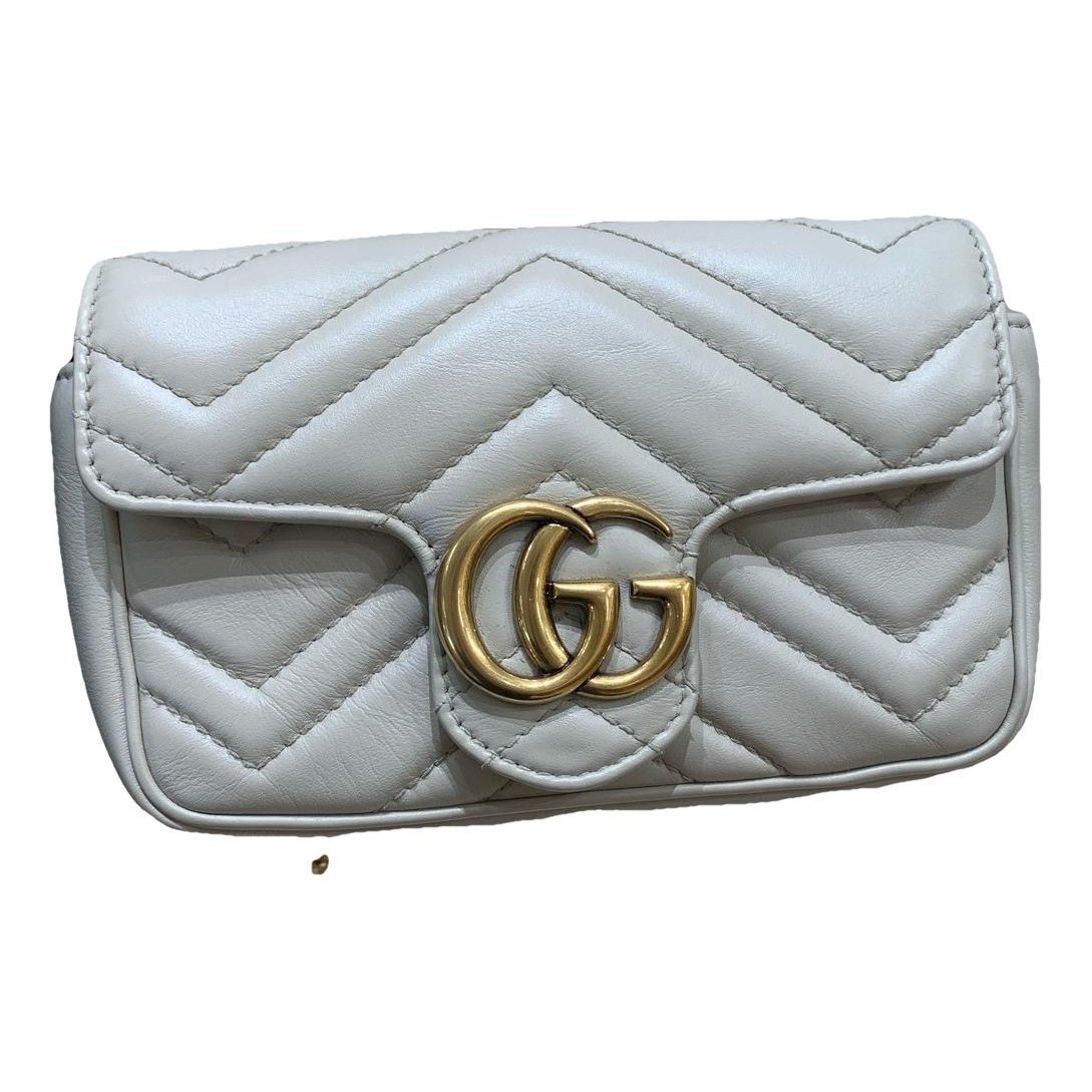GG Marmont Flap leather crossbody bag