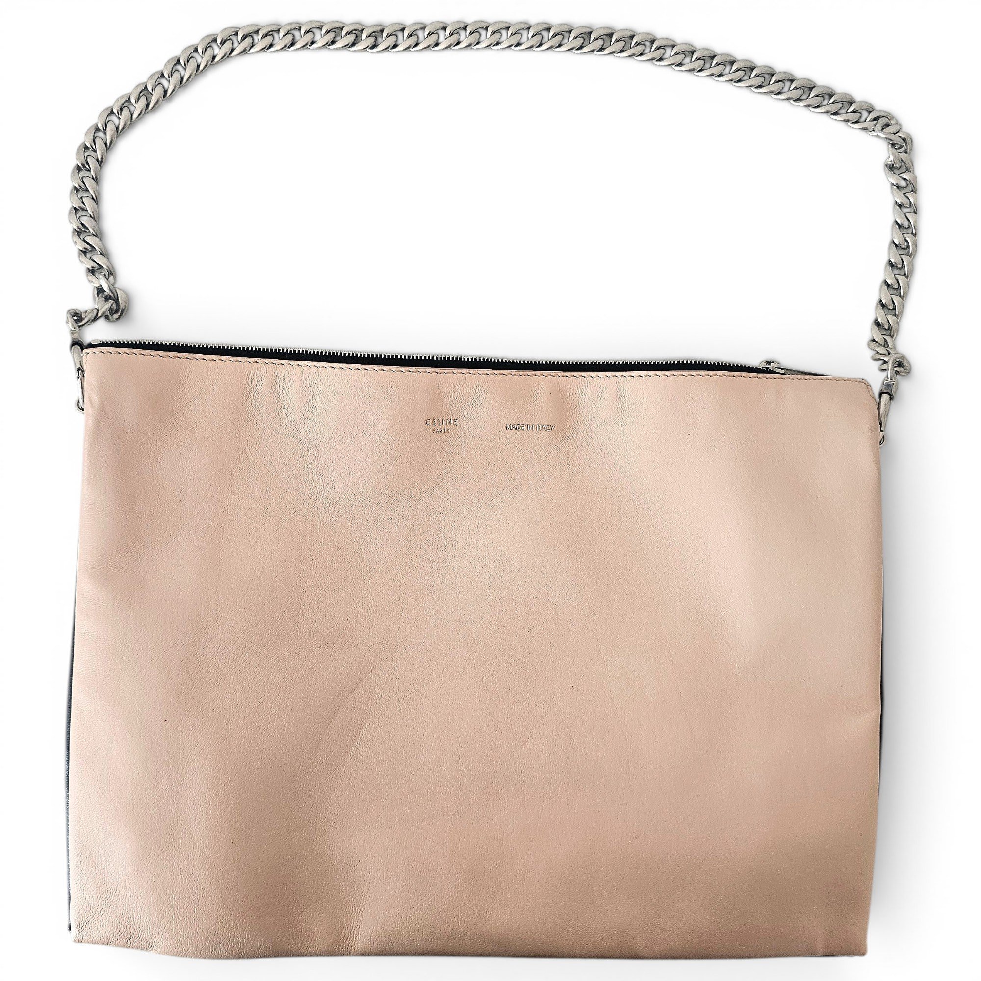 Celine Trio leather handbag