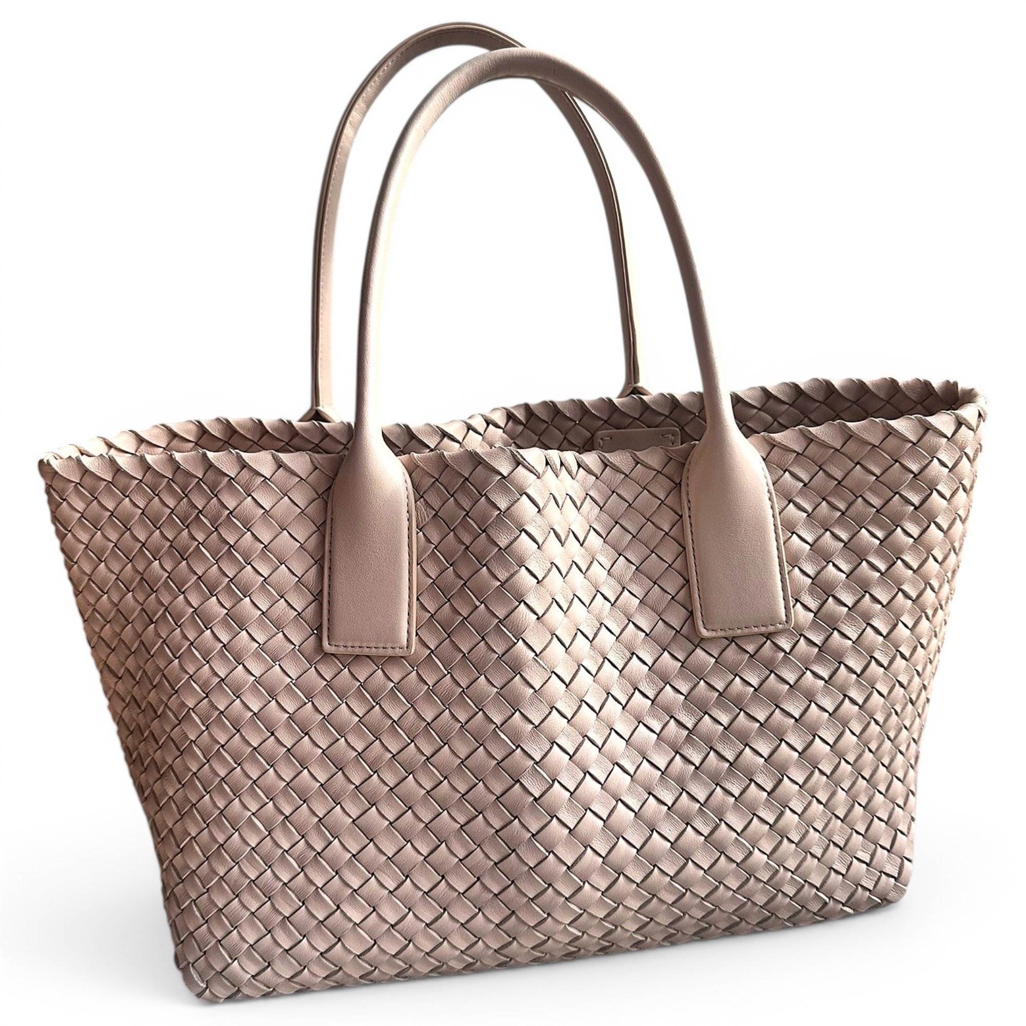 Cabat leather tote