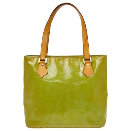 Houston patent leather handbag