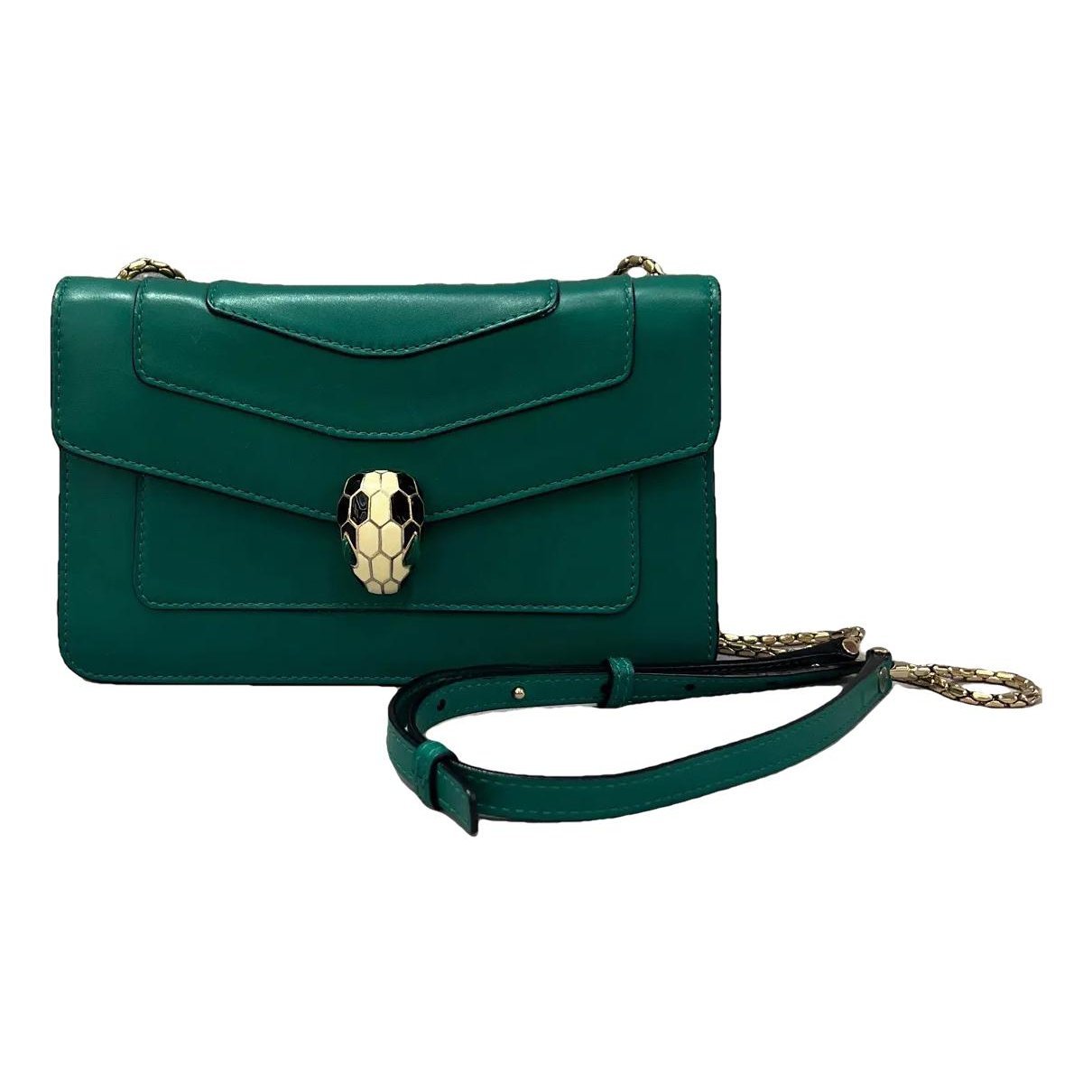 Bvlgari Serpenti leather crossbody bag