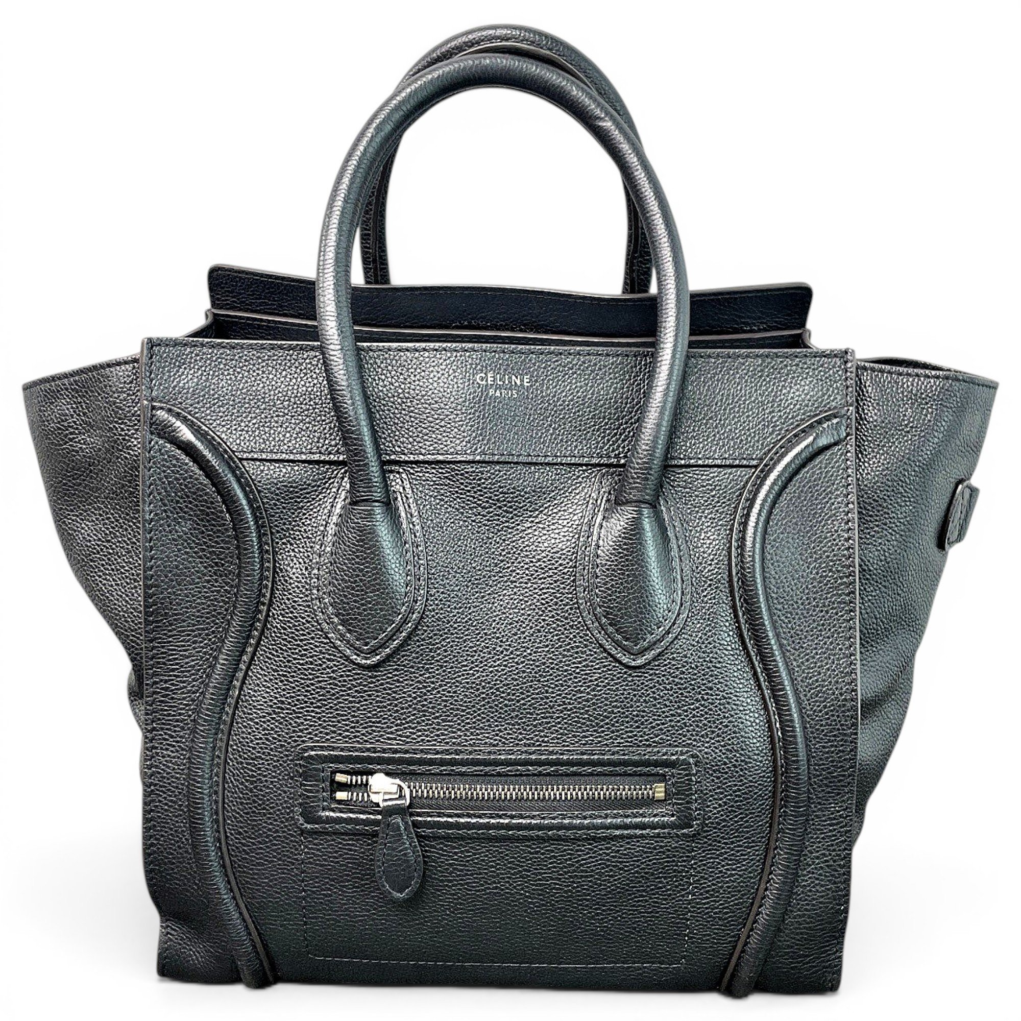 Luggage leather handbag