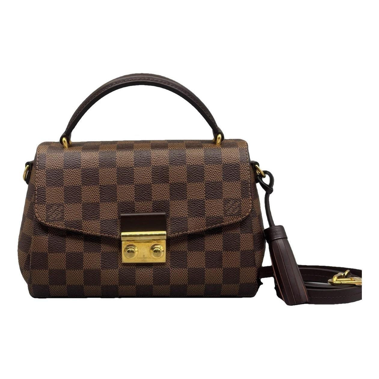 Croisette leather handbag