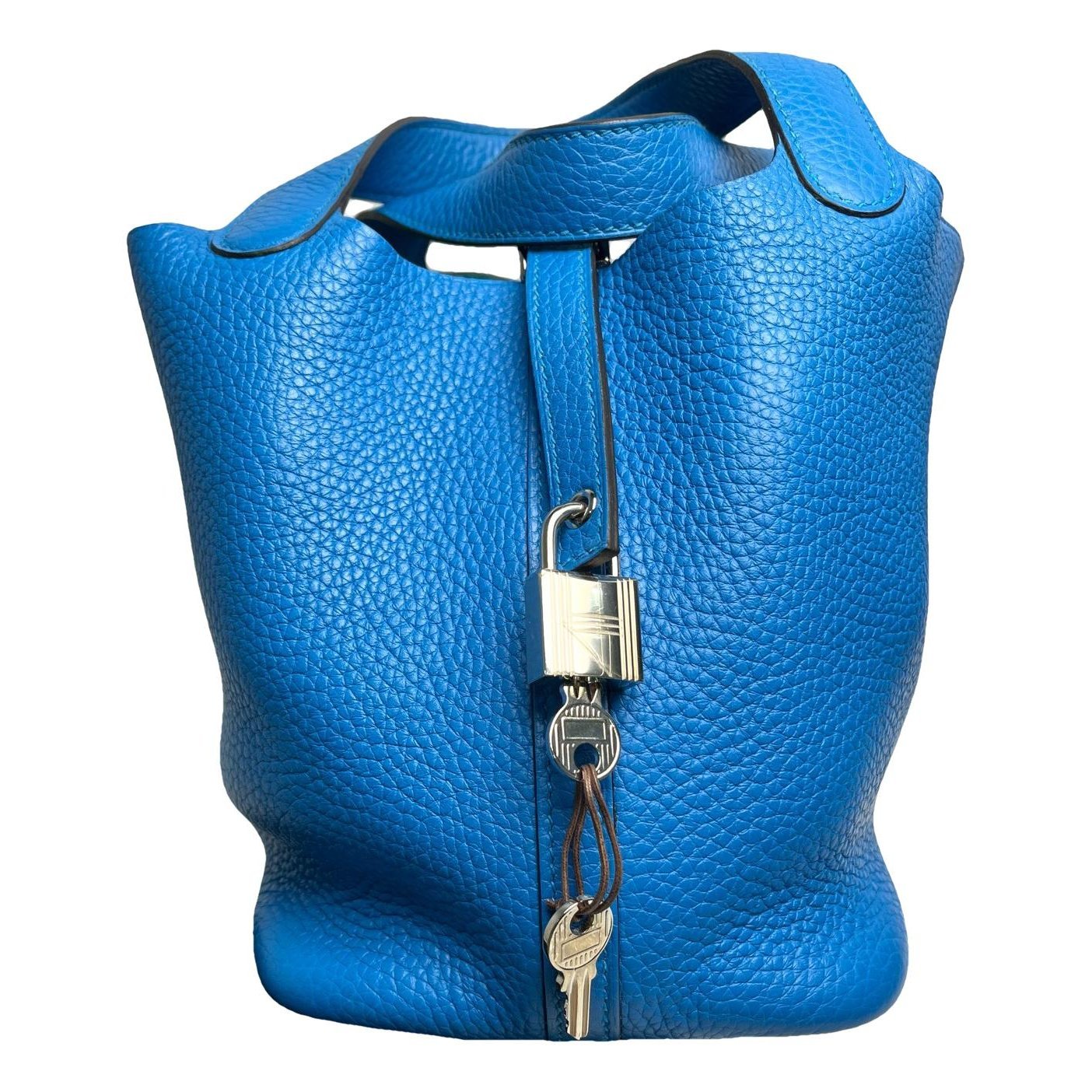 Picotin leather handbag