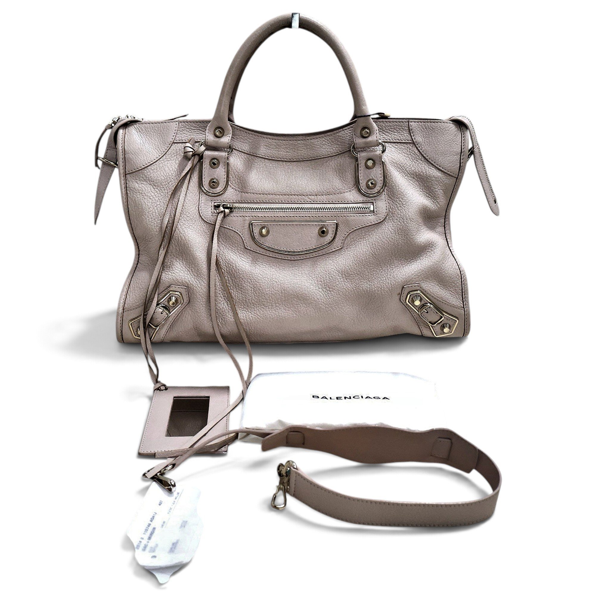 Balenciaga City leather handbag