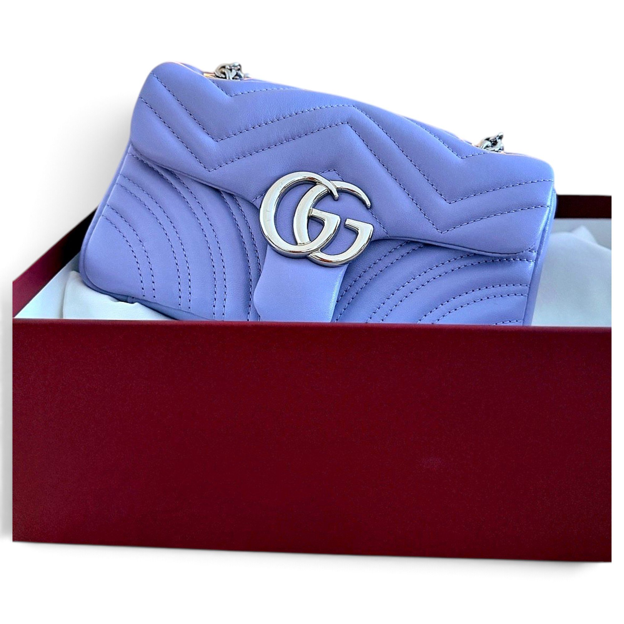 GG Marmont Chain leather handbag
