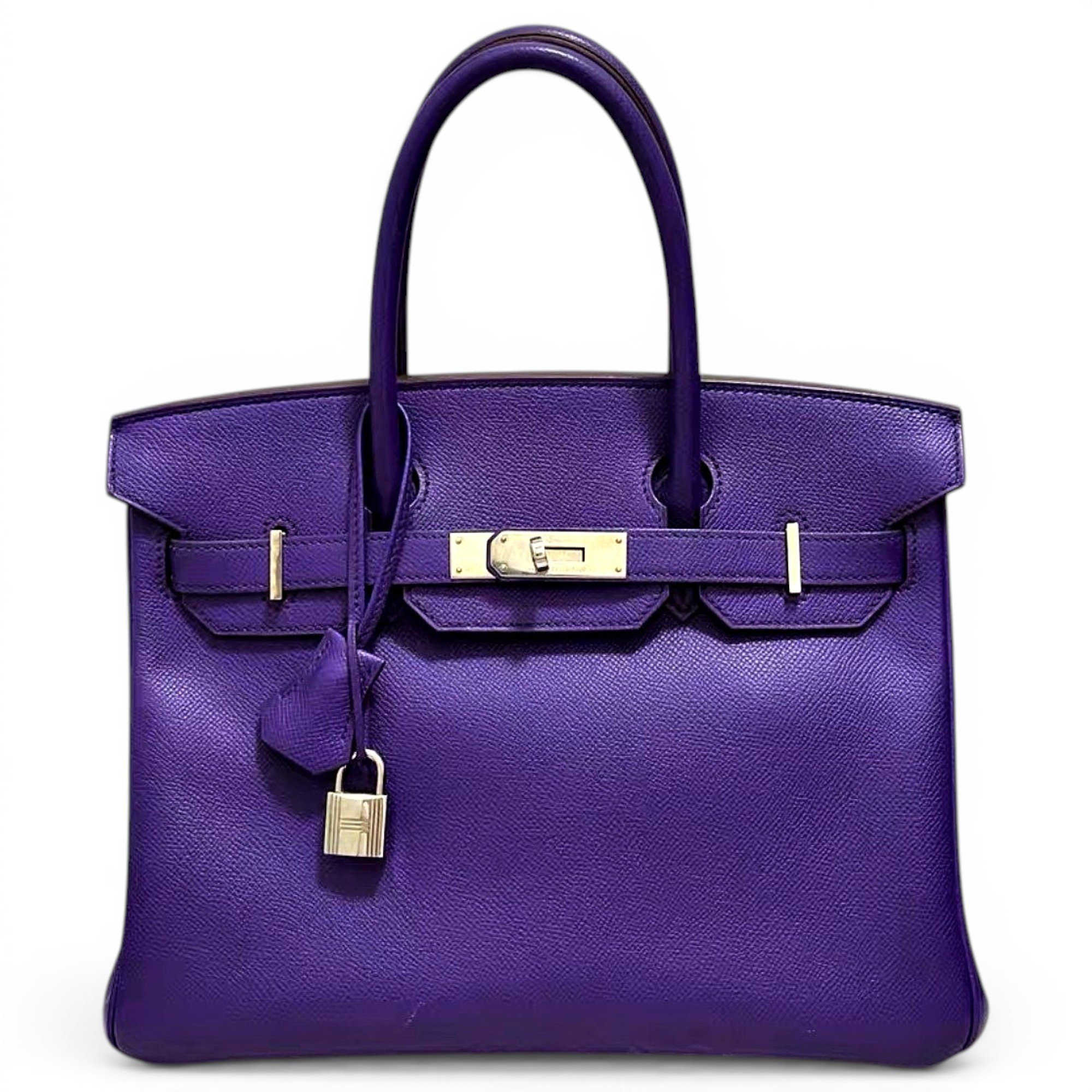Birkin 30 leather handbag