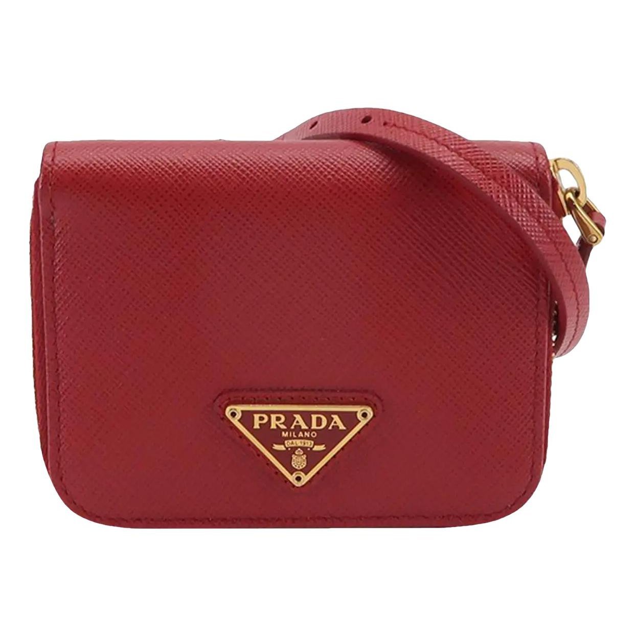Leather crossbody bag
