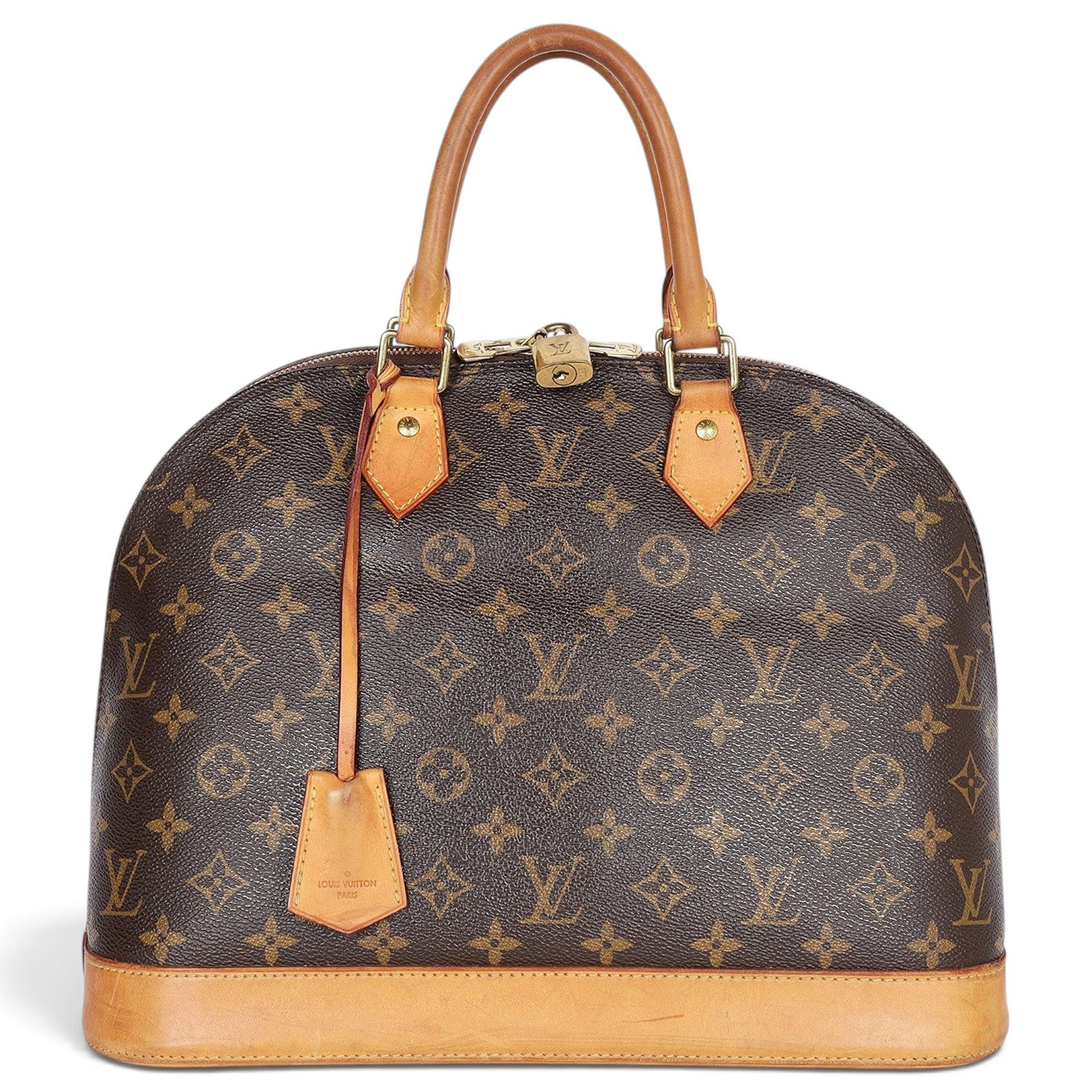 Alma leather satchel