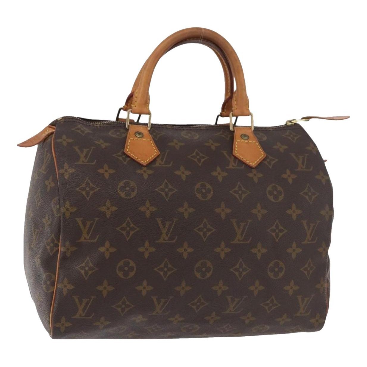Speedy leather handbag