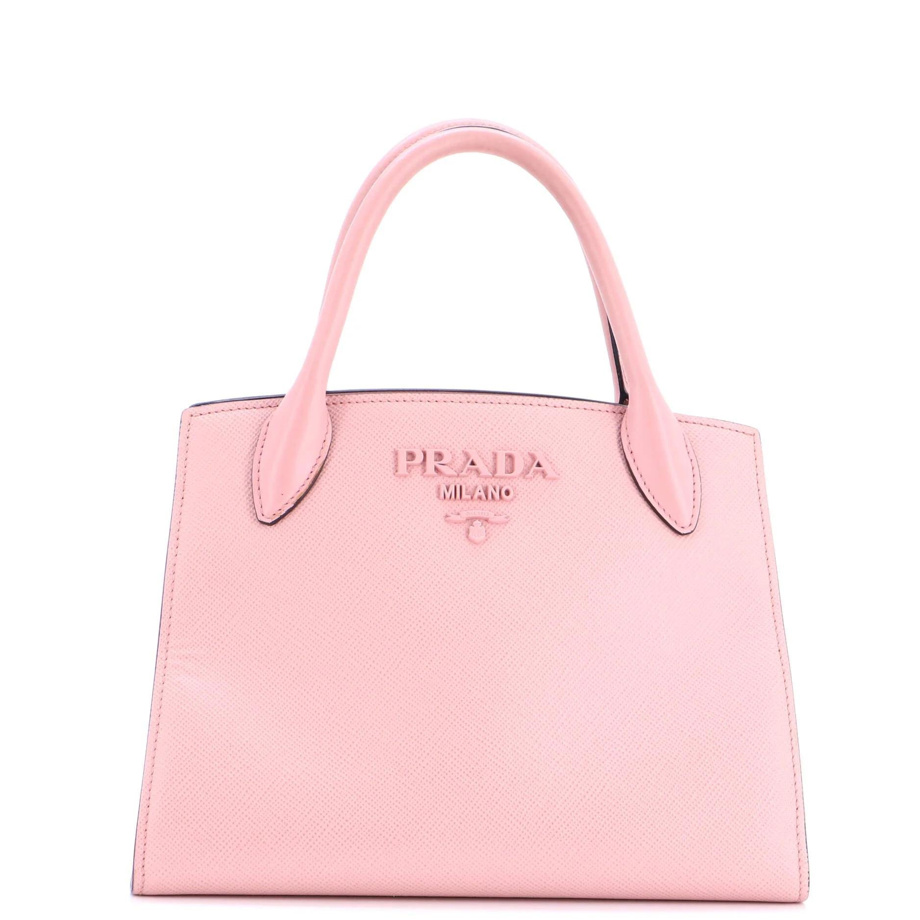 Leather tote