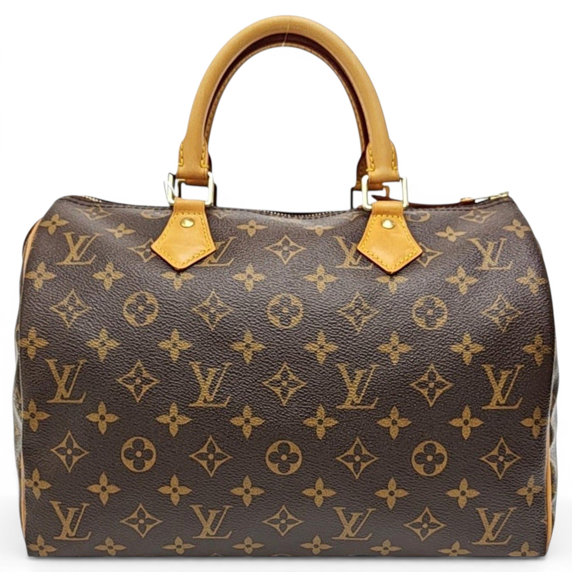 Nano Speedy / Mini HL leather handbag