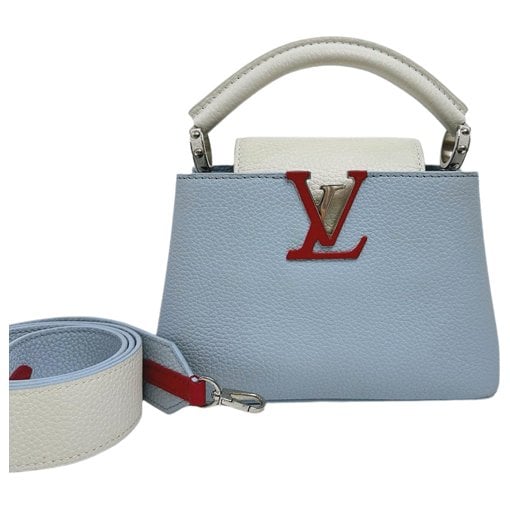 Capucines leather handbag