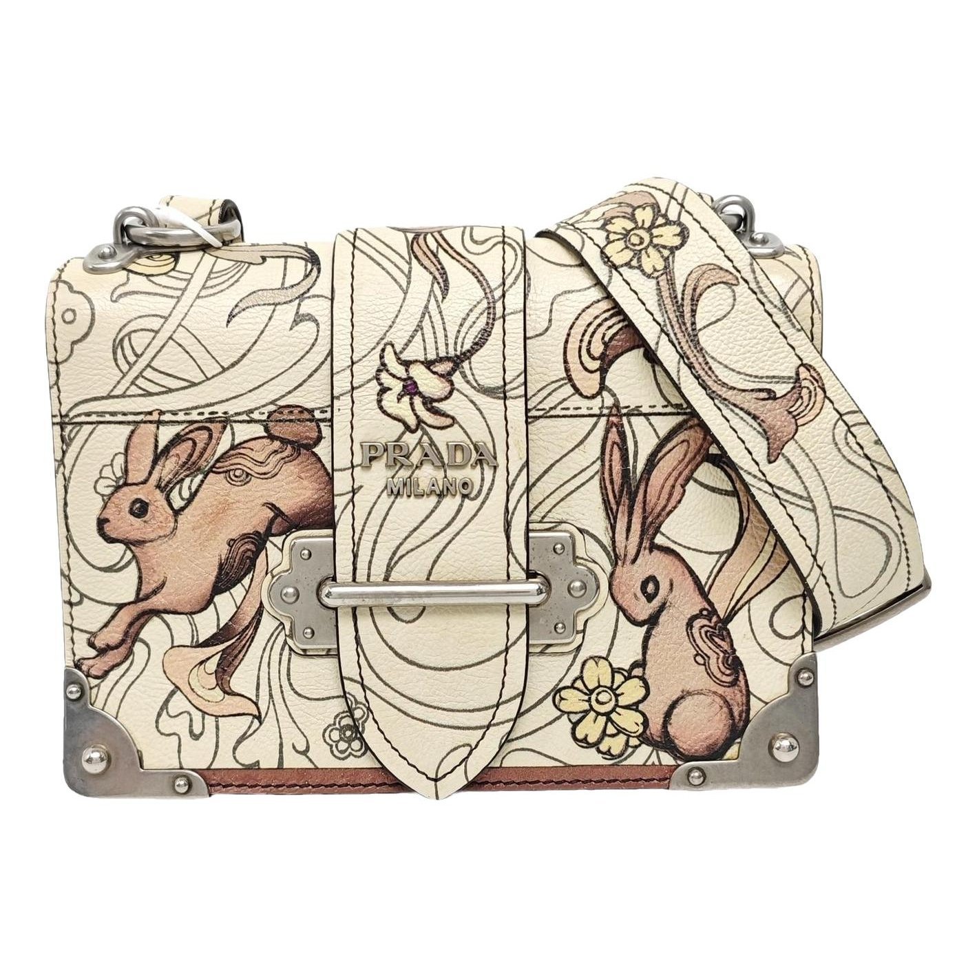 Cahier leather handbag