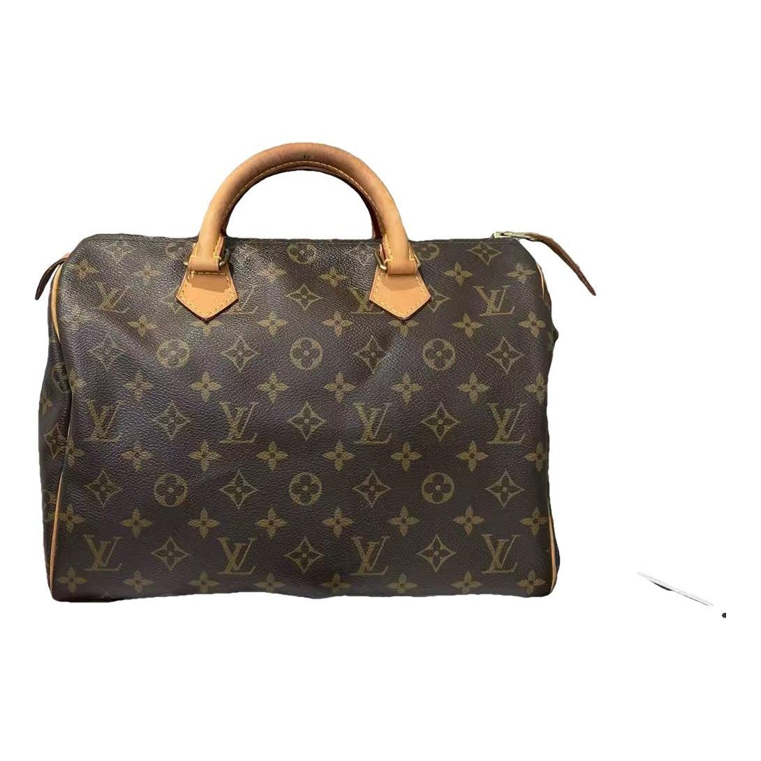Speedy leather handbag