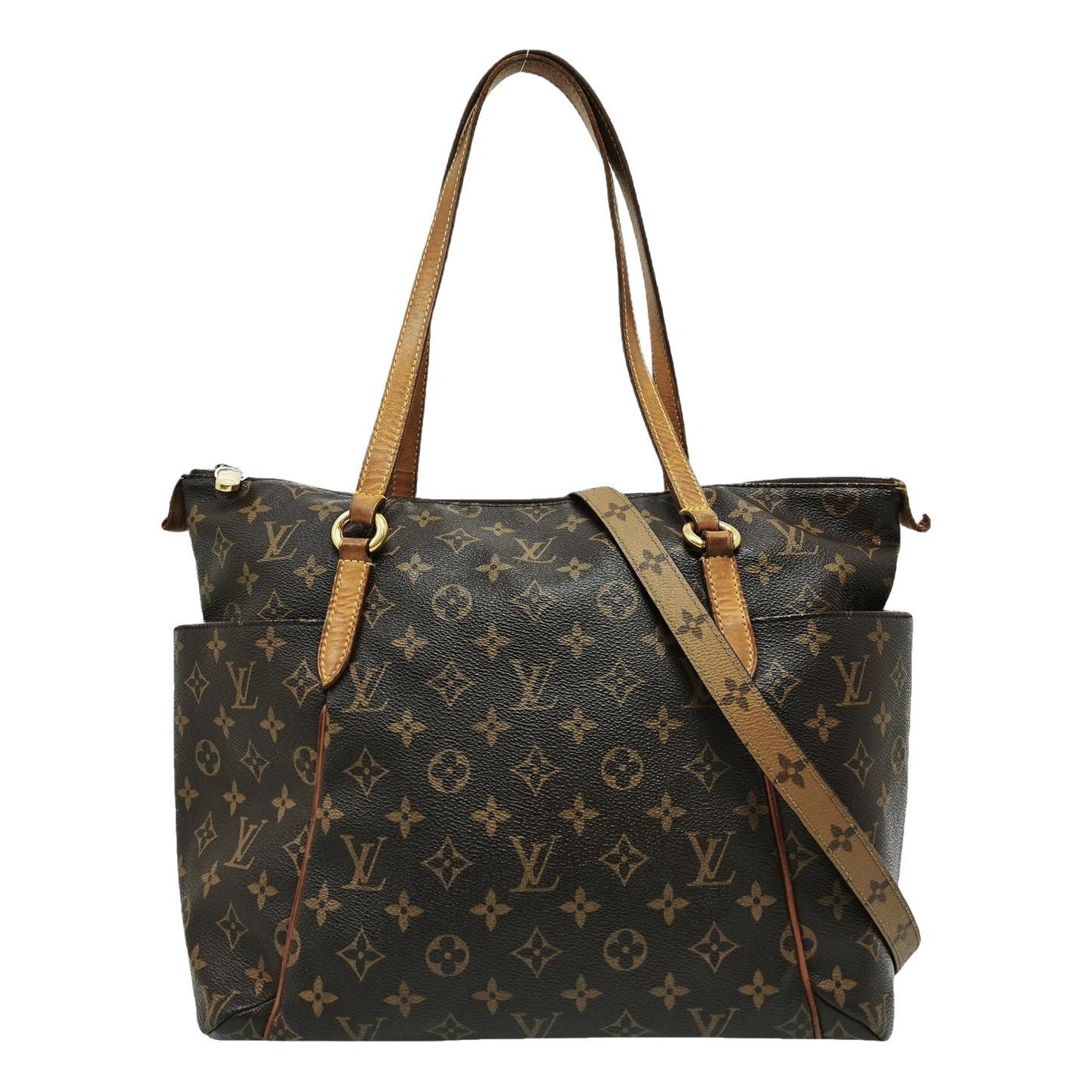 Totally leather handbag