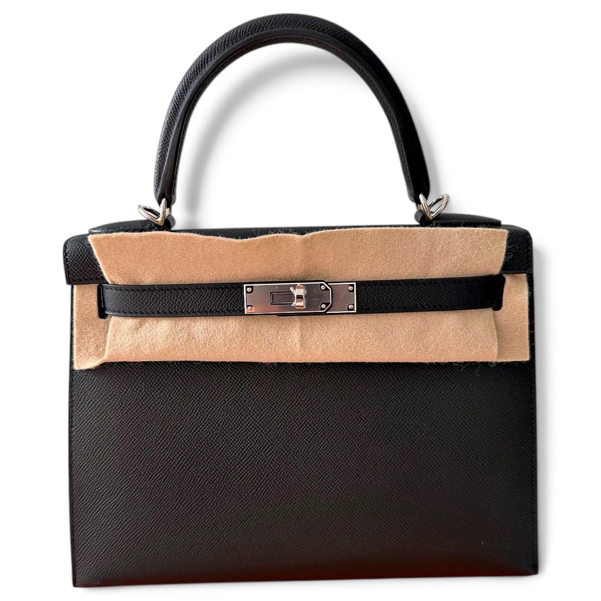 Kelly 28 leather handbag