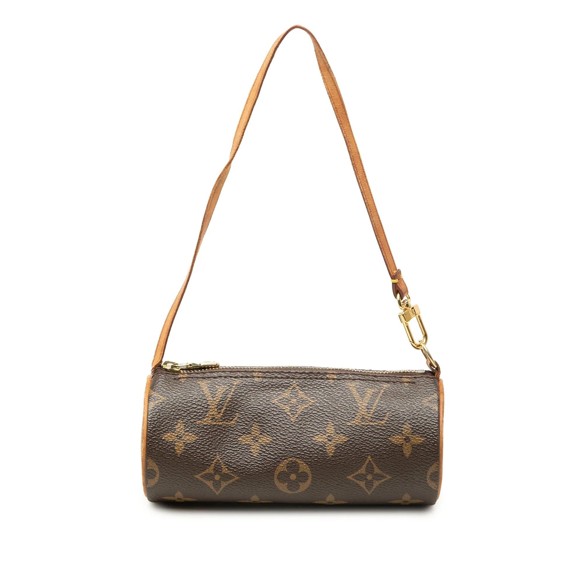 Louis Vuitton Papillon leather handbag