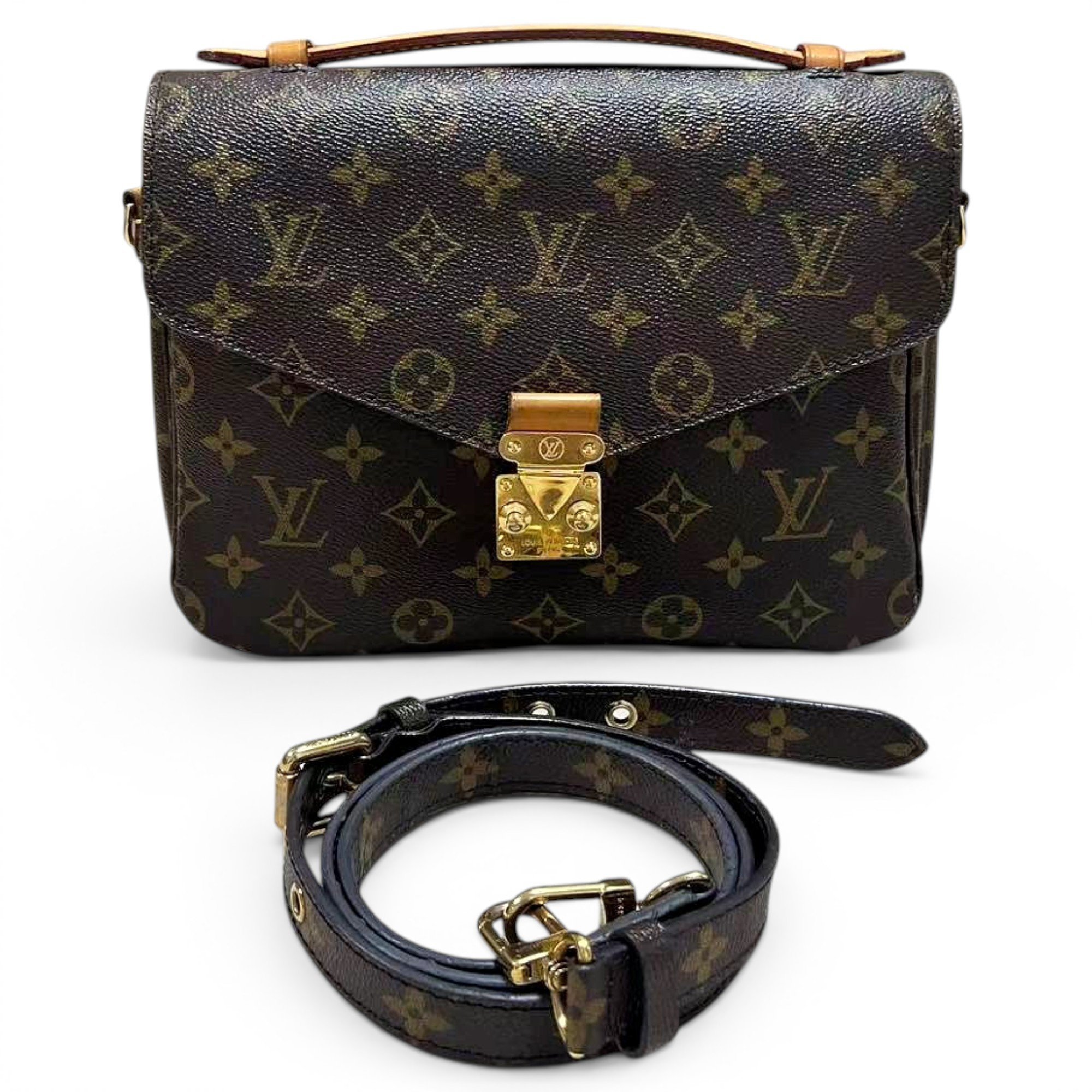Metis leather handbag