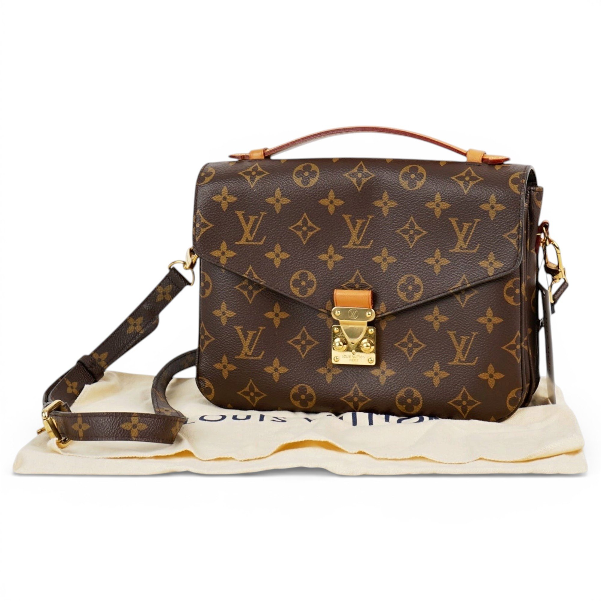 Metis leather crossbody bag