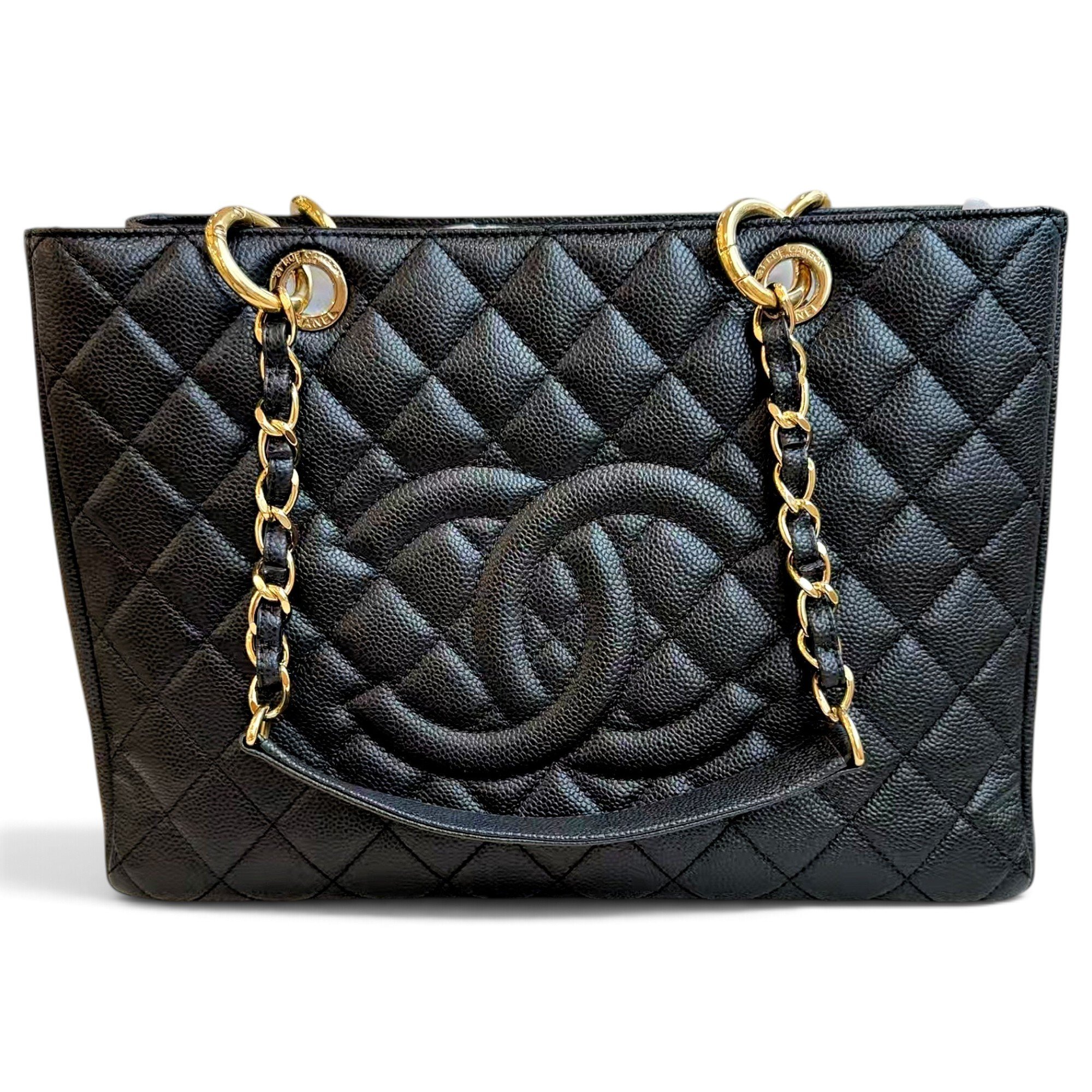 Grand shopping leather tote