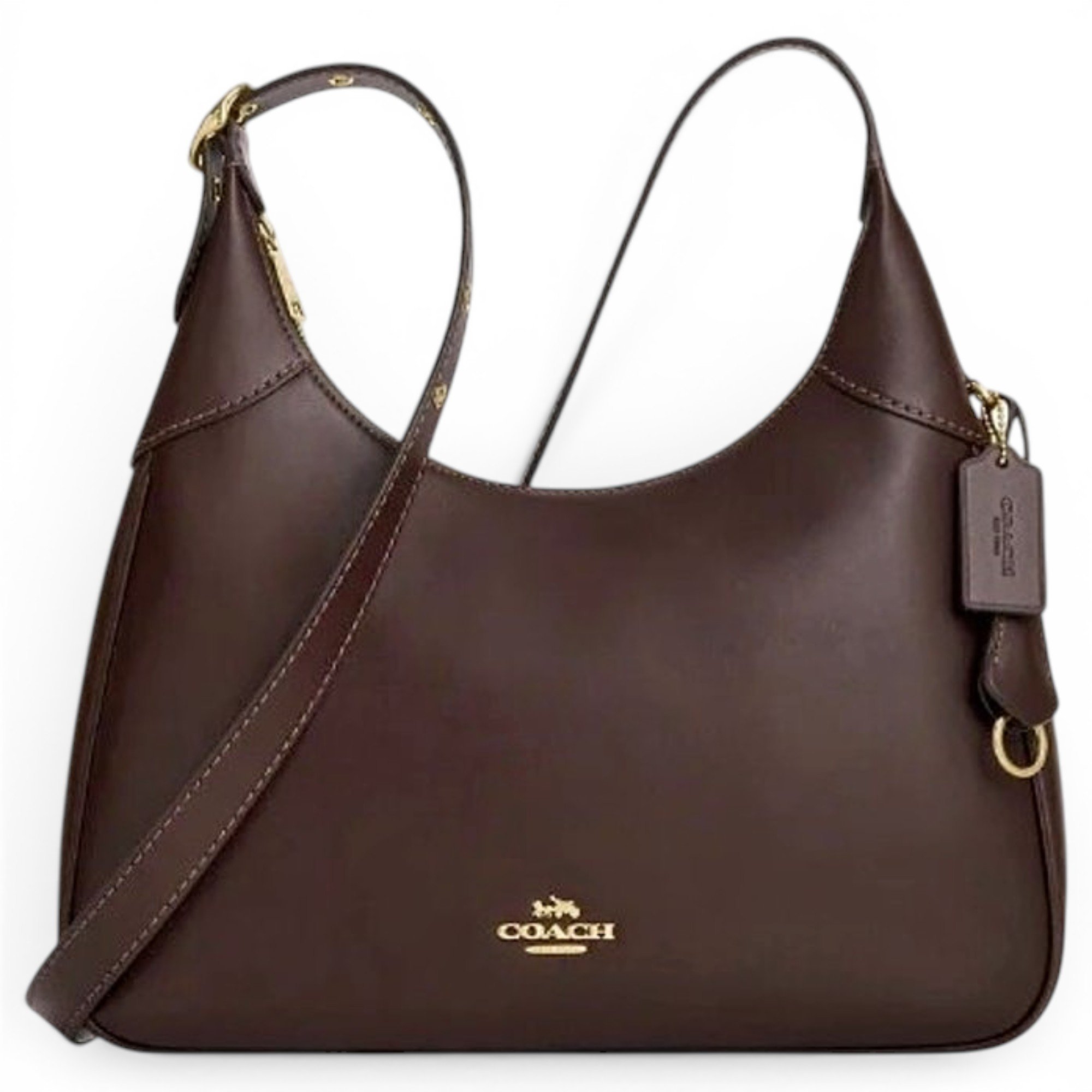 Leather crossbody bag