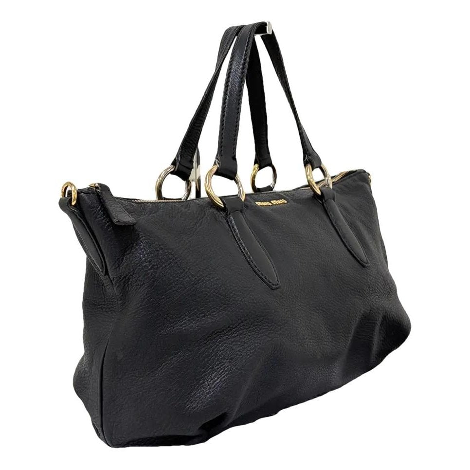 Beau leather handbag