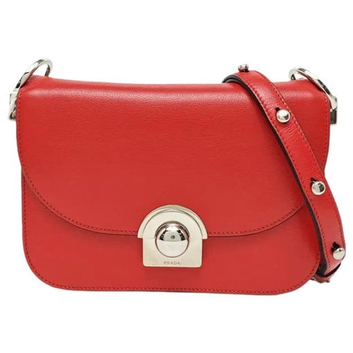 Leather crossbody bag