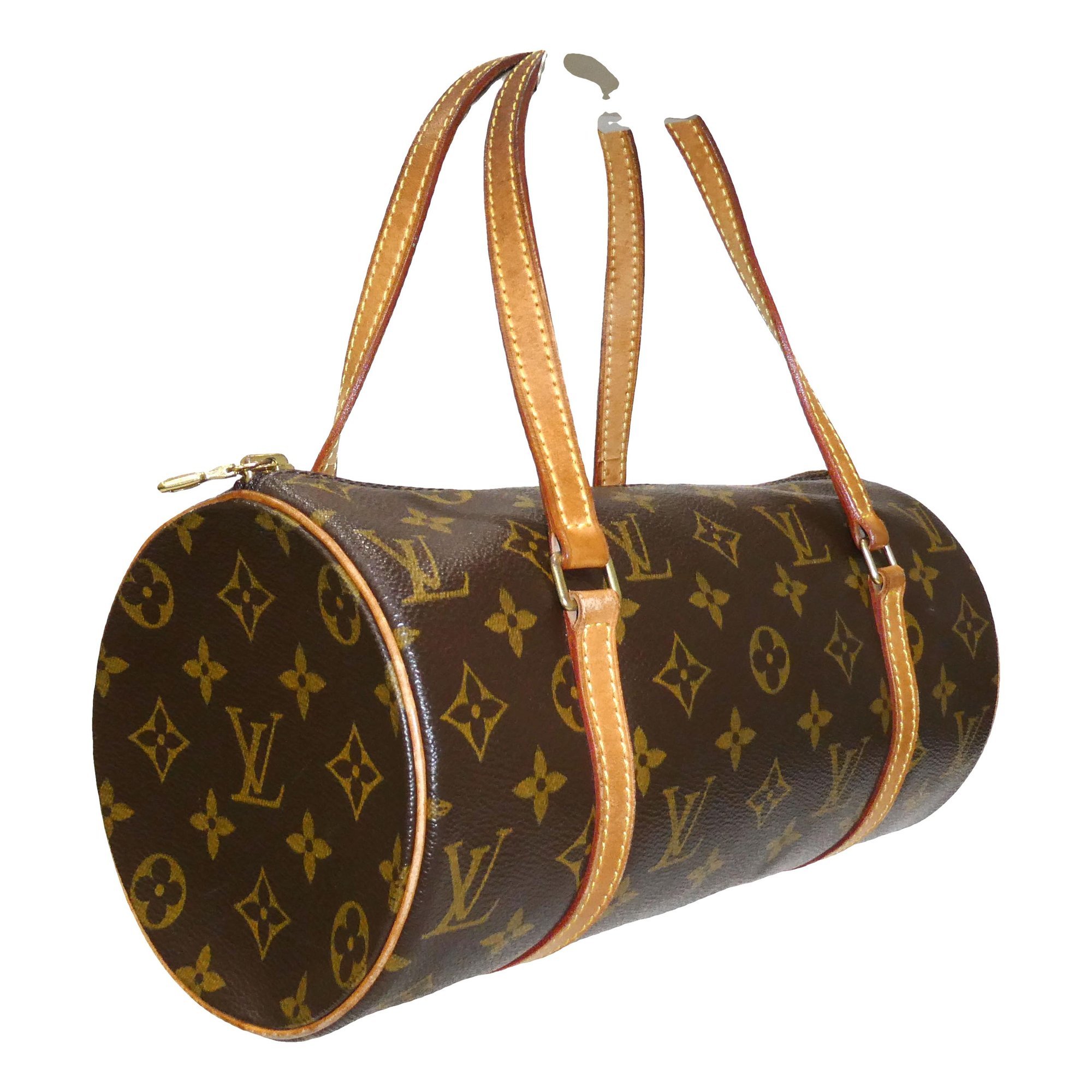Papillon leather handbag