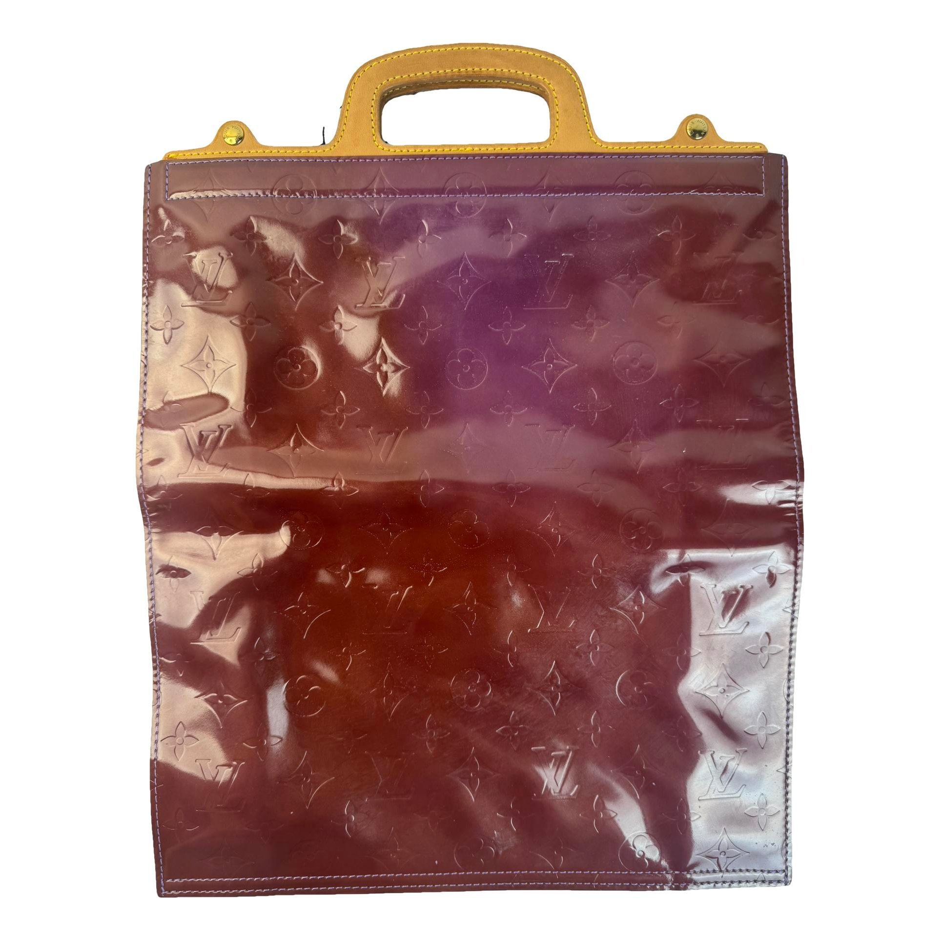 Stanton patent leather tote