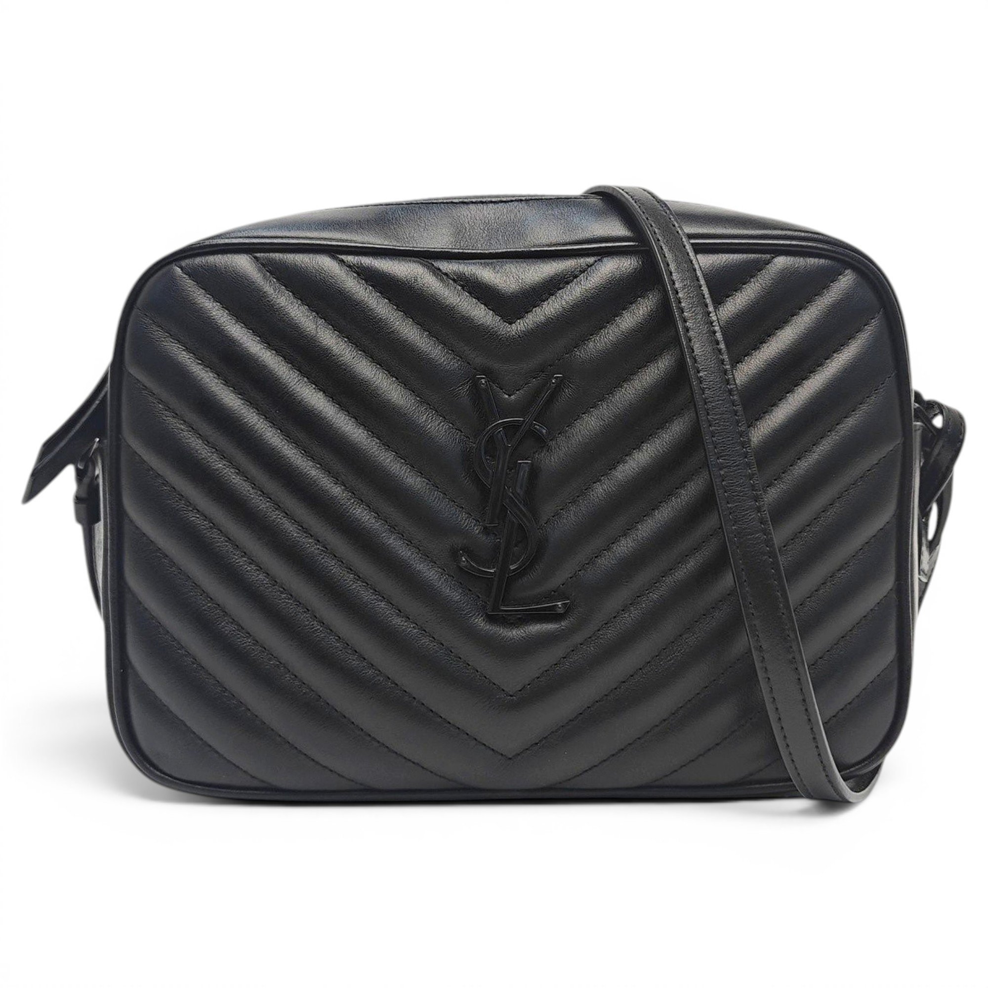 Camera Lou leather handbag