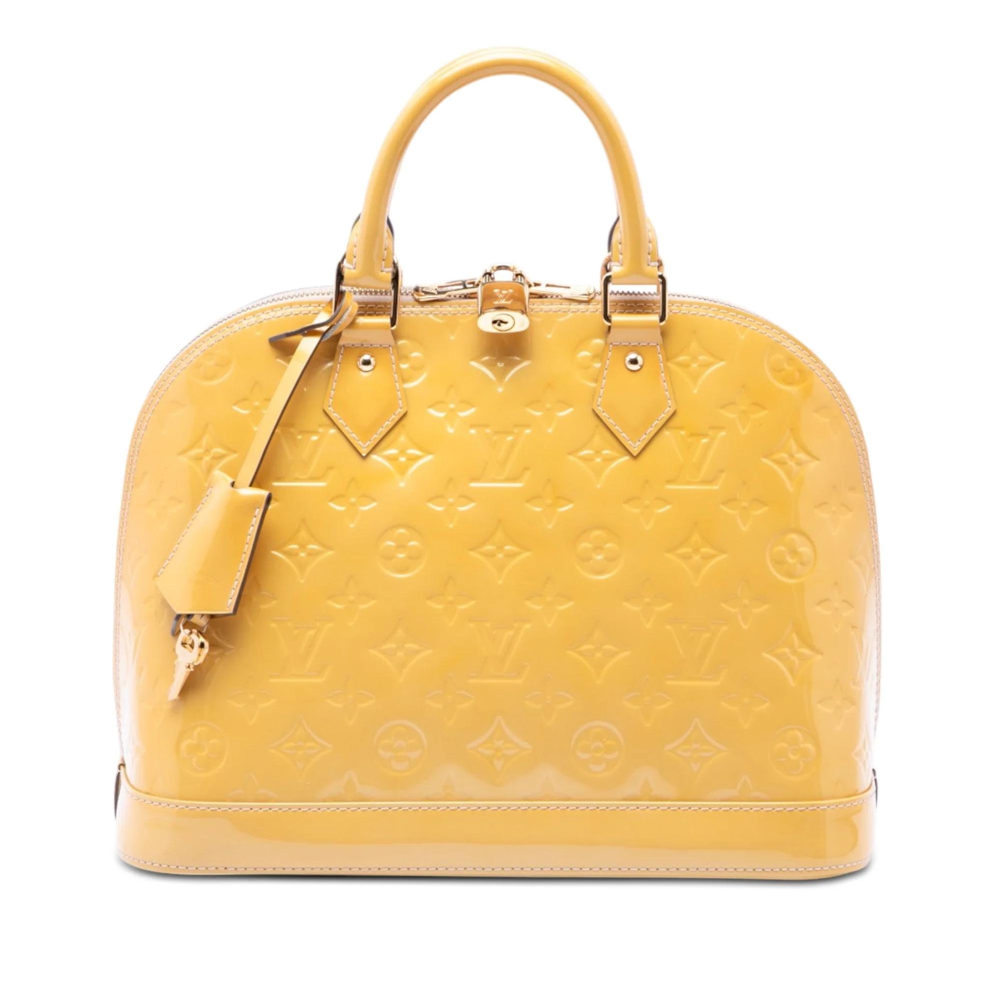 Alma leather handbag
