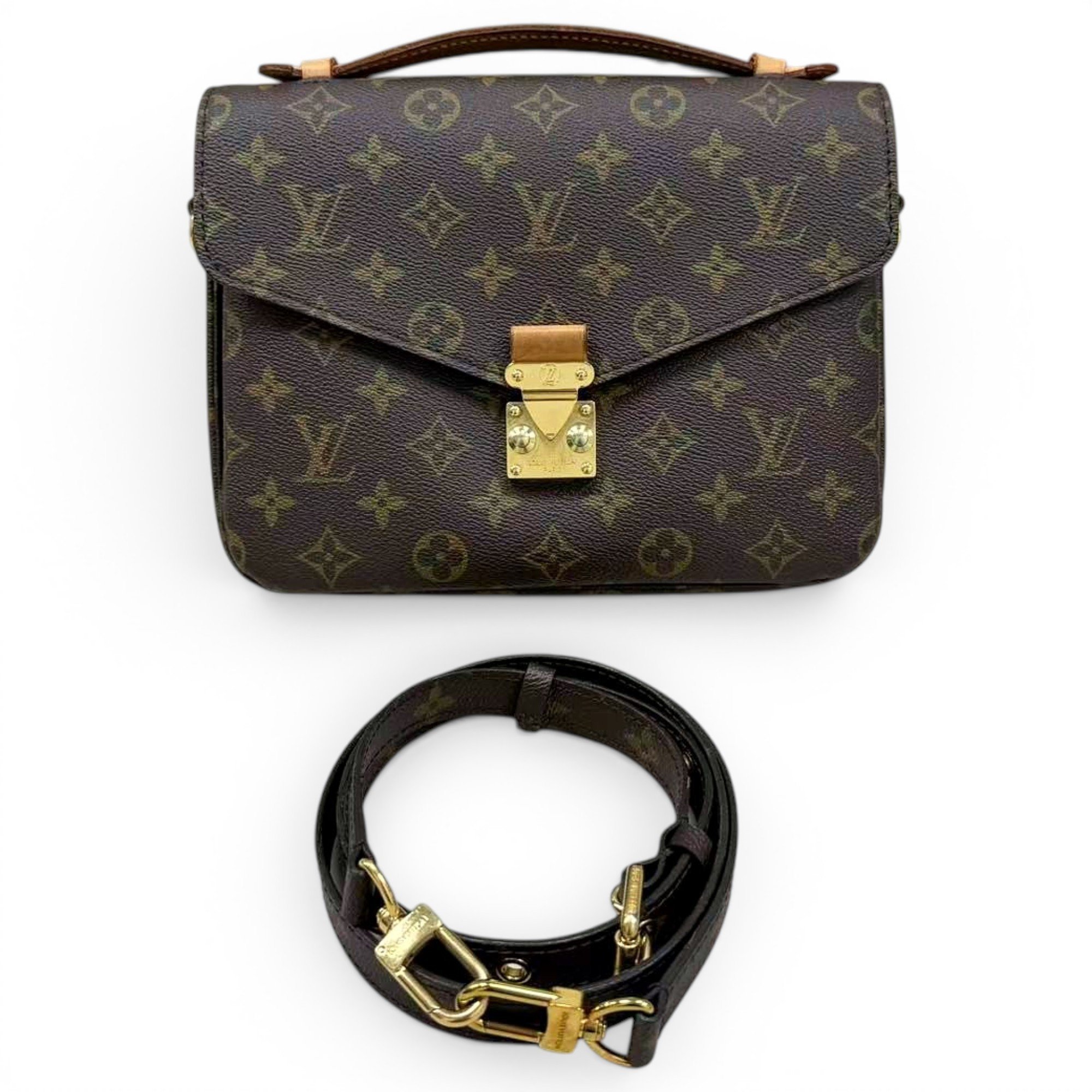 Metis leather handbag