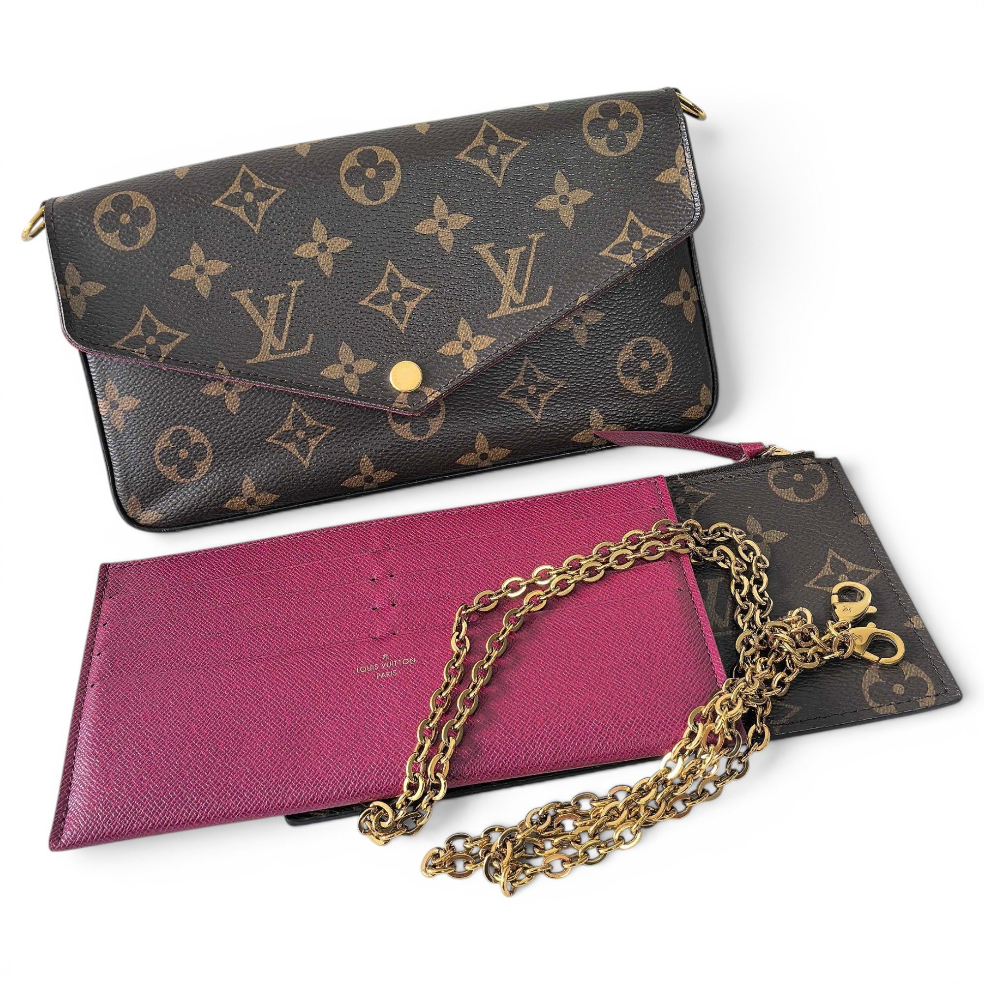 Félicie leather crossbody bag