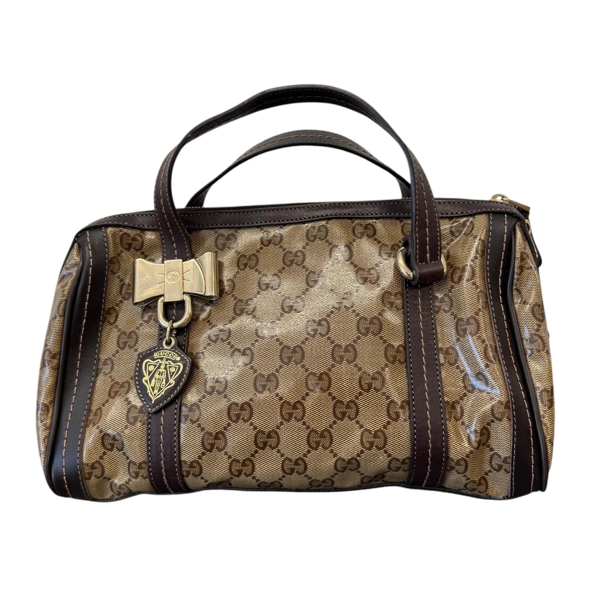 Leather handbag