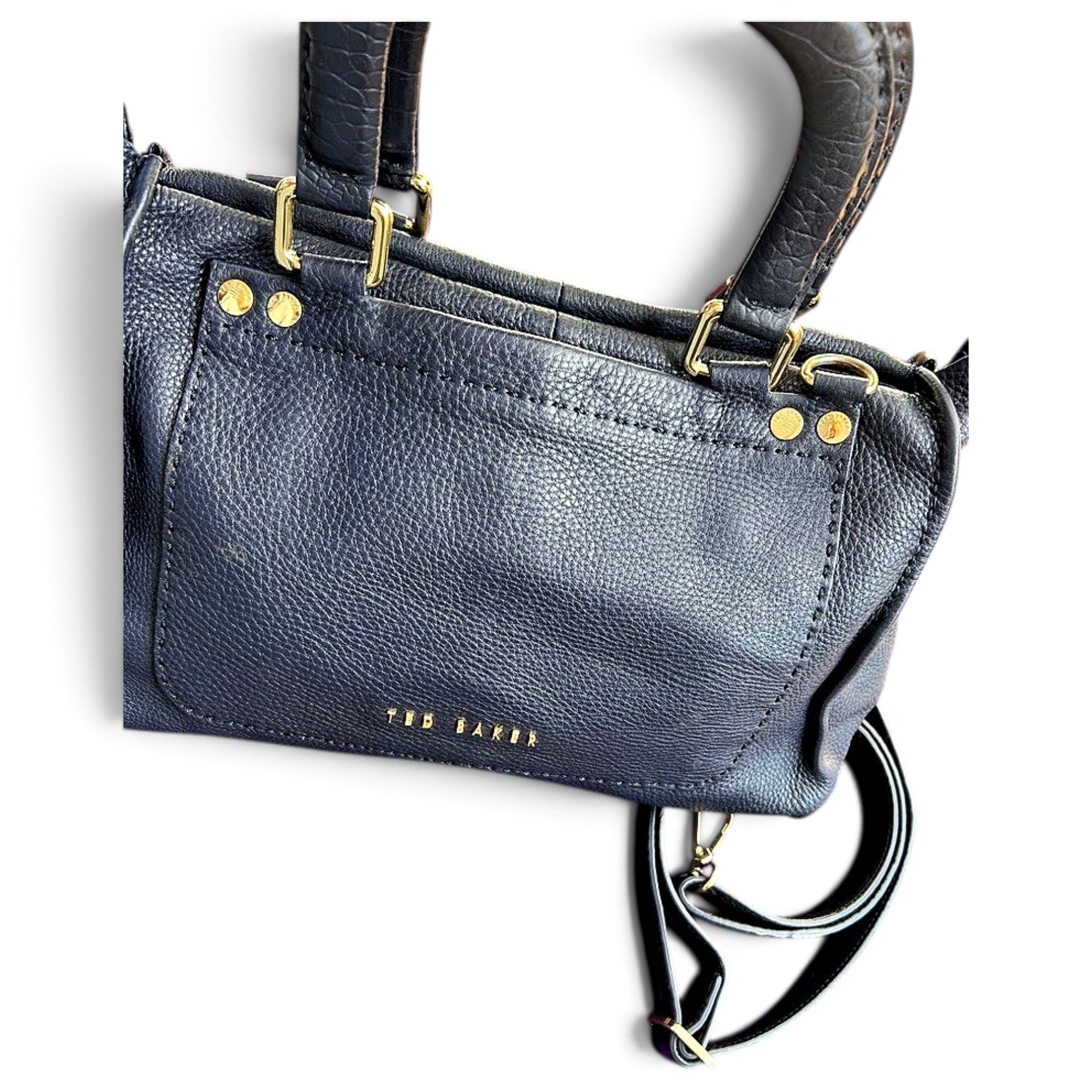 Leather tote