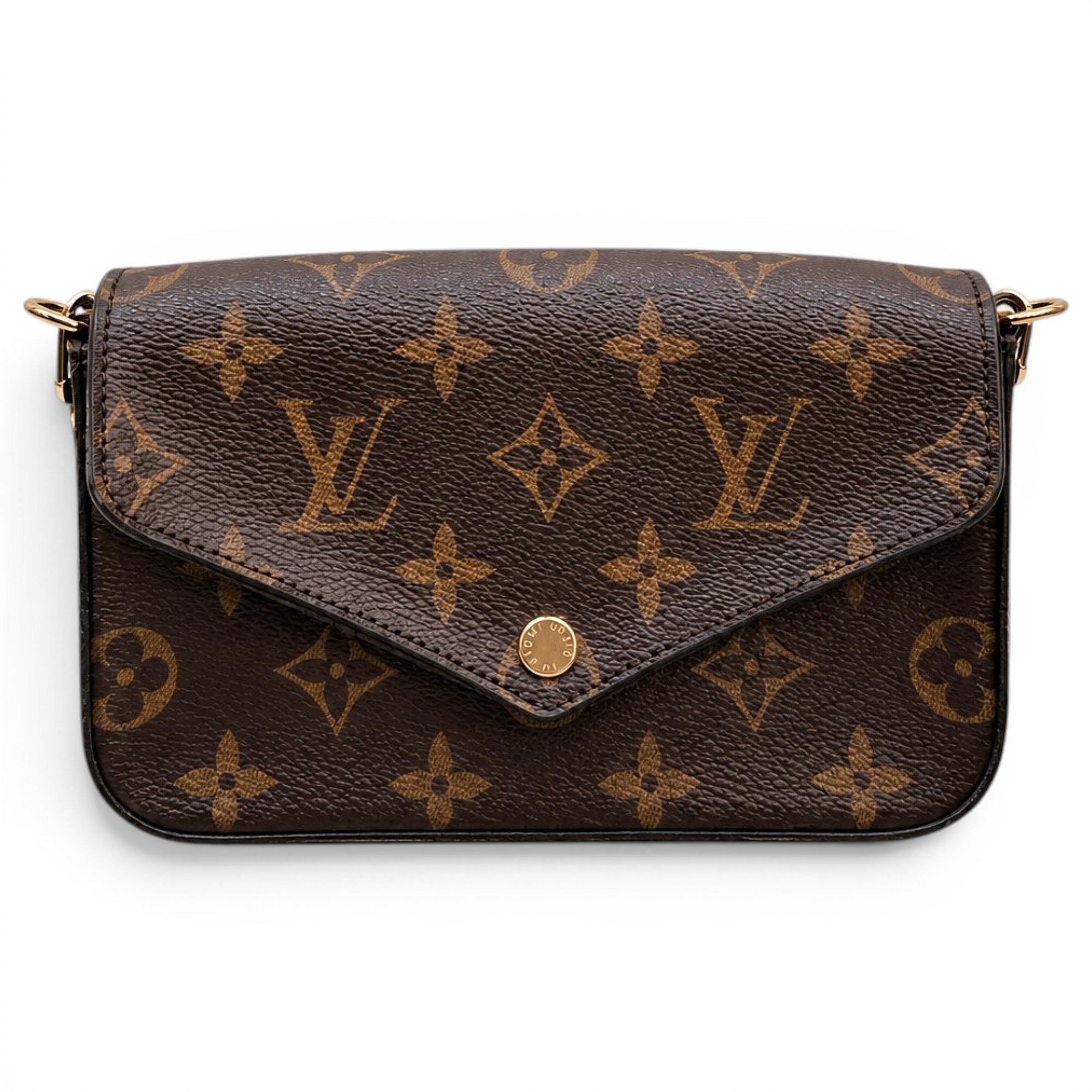 Félicie Strap & Go leather crossbody bag