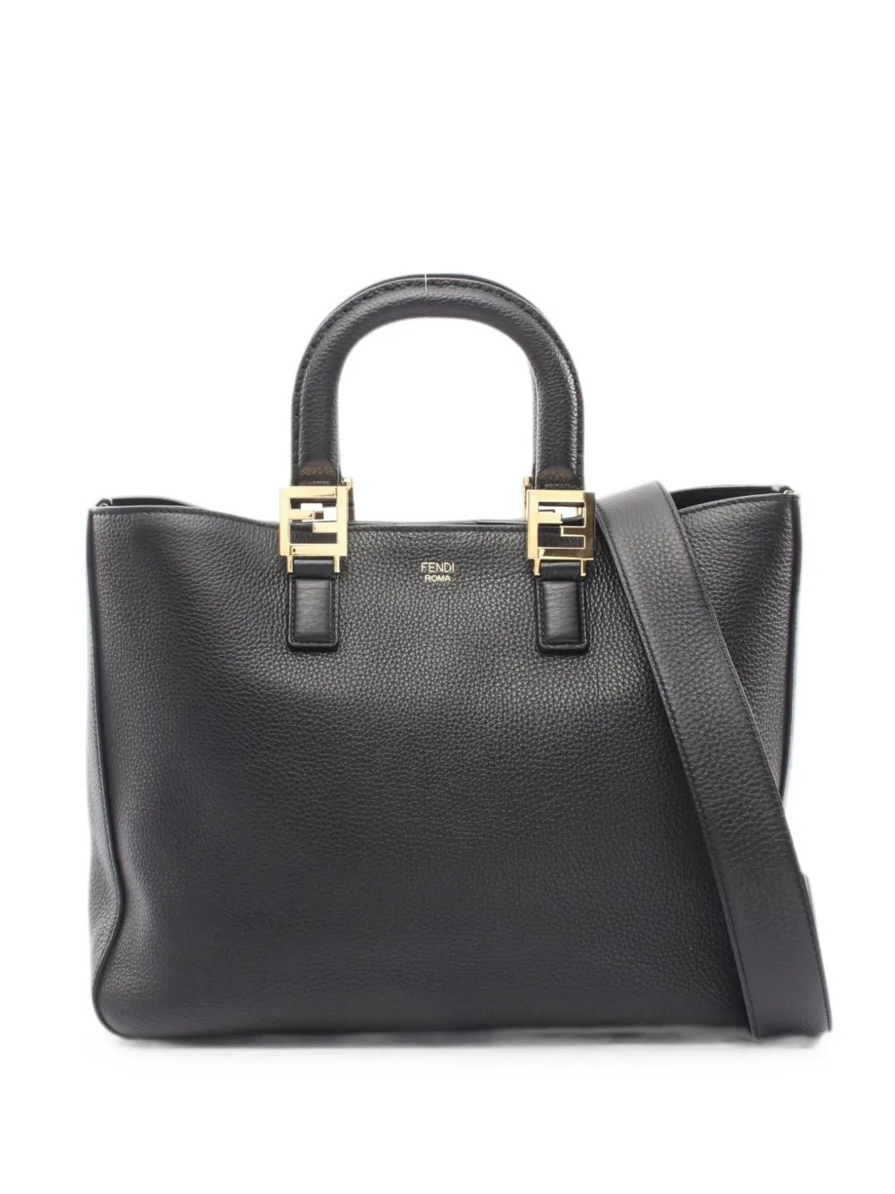 Fendi 2010s medium FF Selleria tote bag
