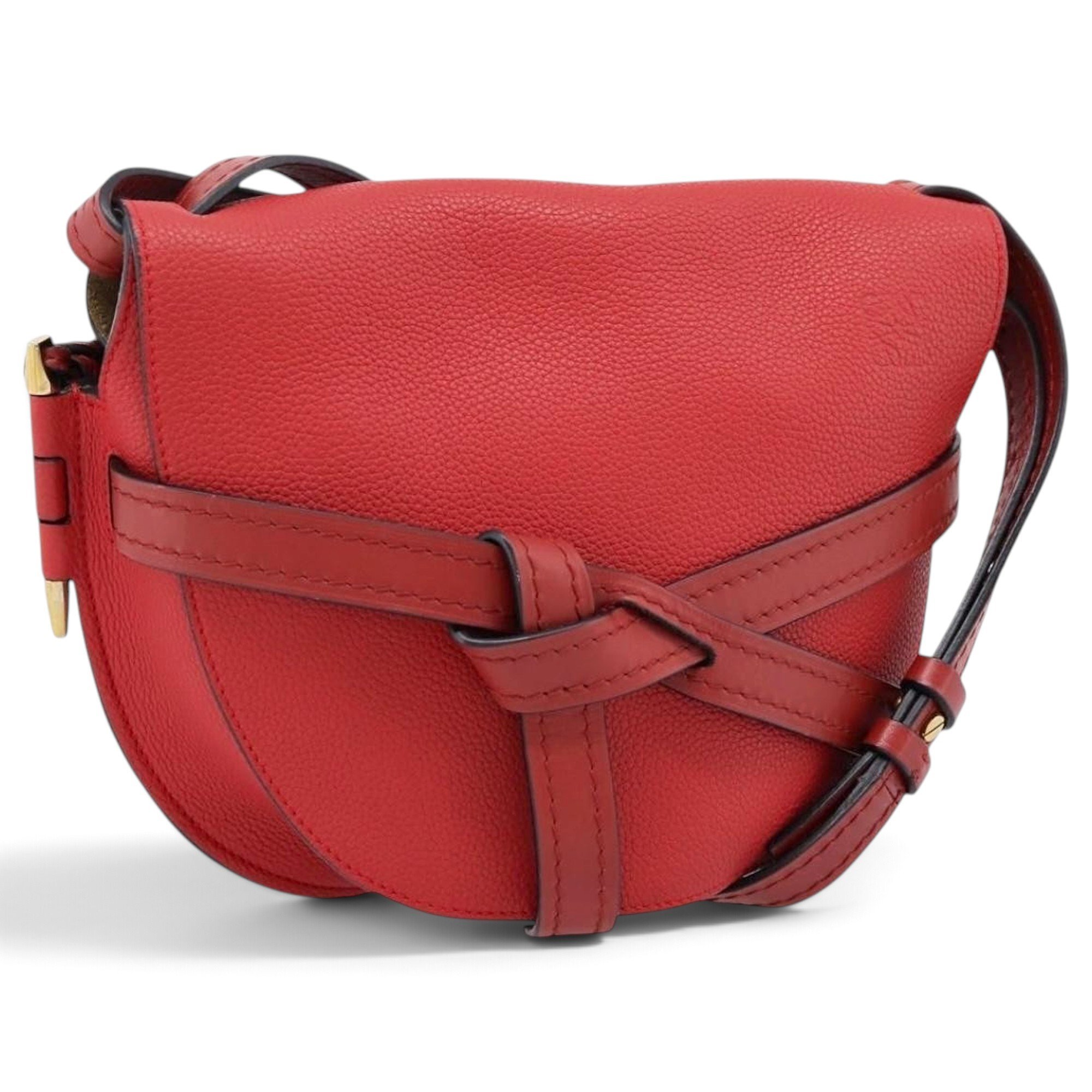 Gate leather handbag