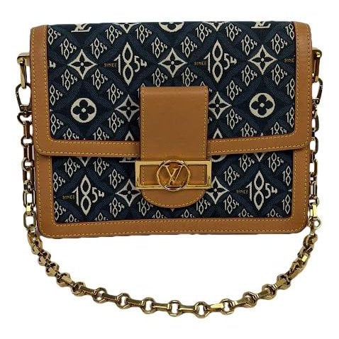 Louis Vuitton Dauphine leather handbag