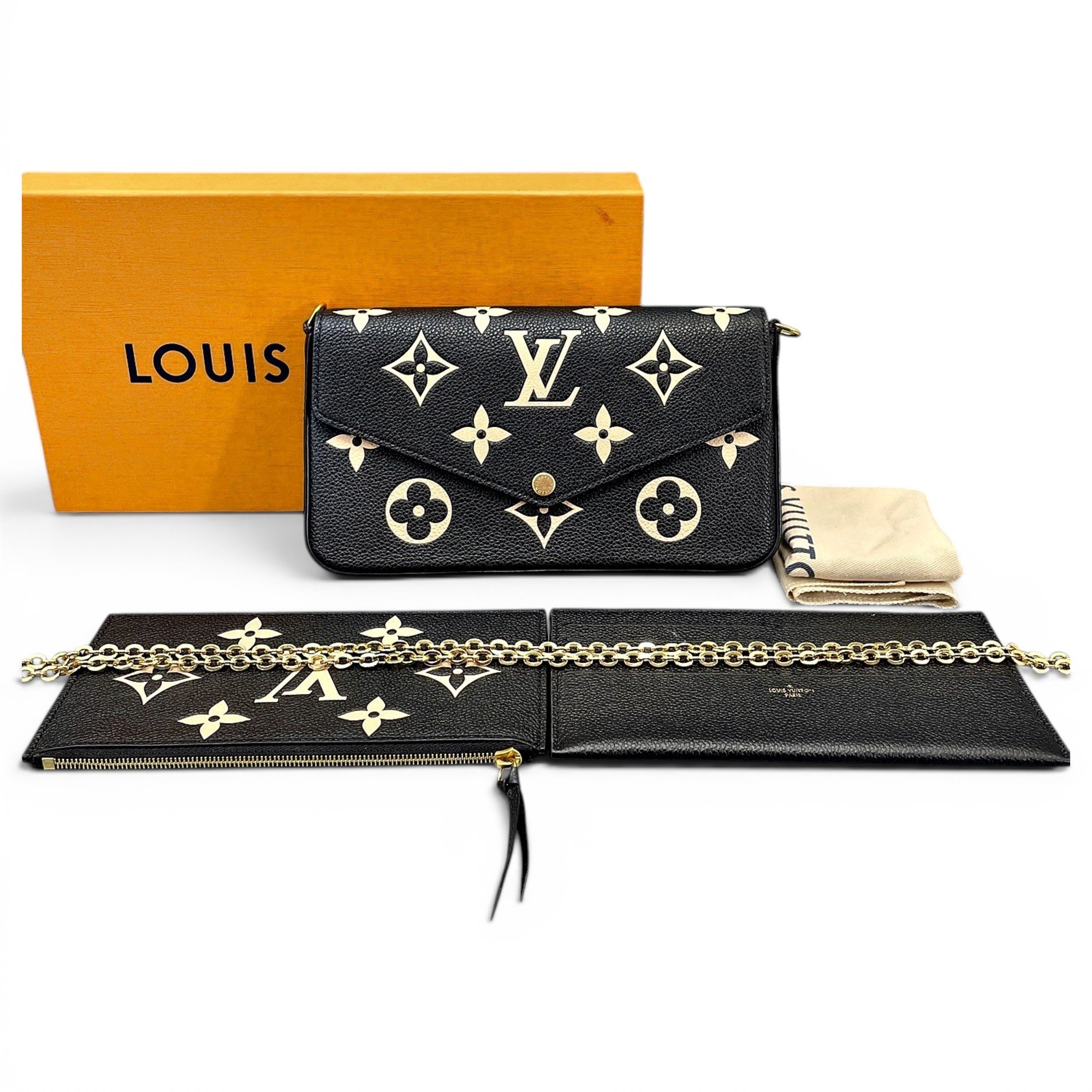 Félicie leather crossbody bag