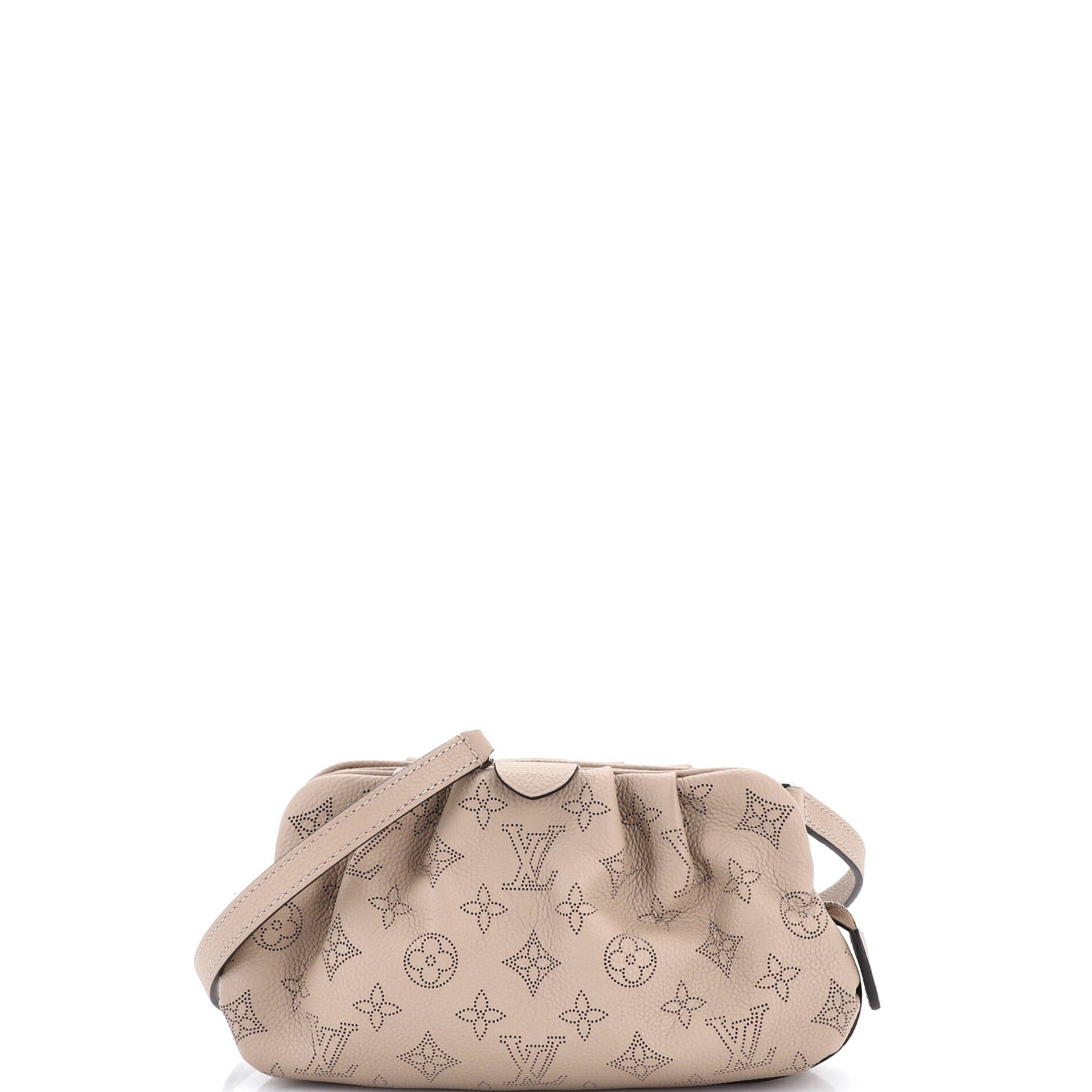 Louis Vuitton Scala Pouch Bag Mahina Leather Mini