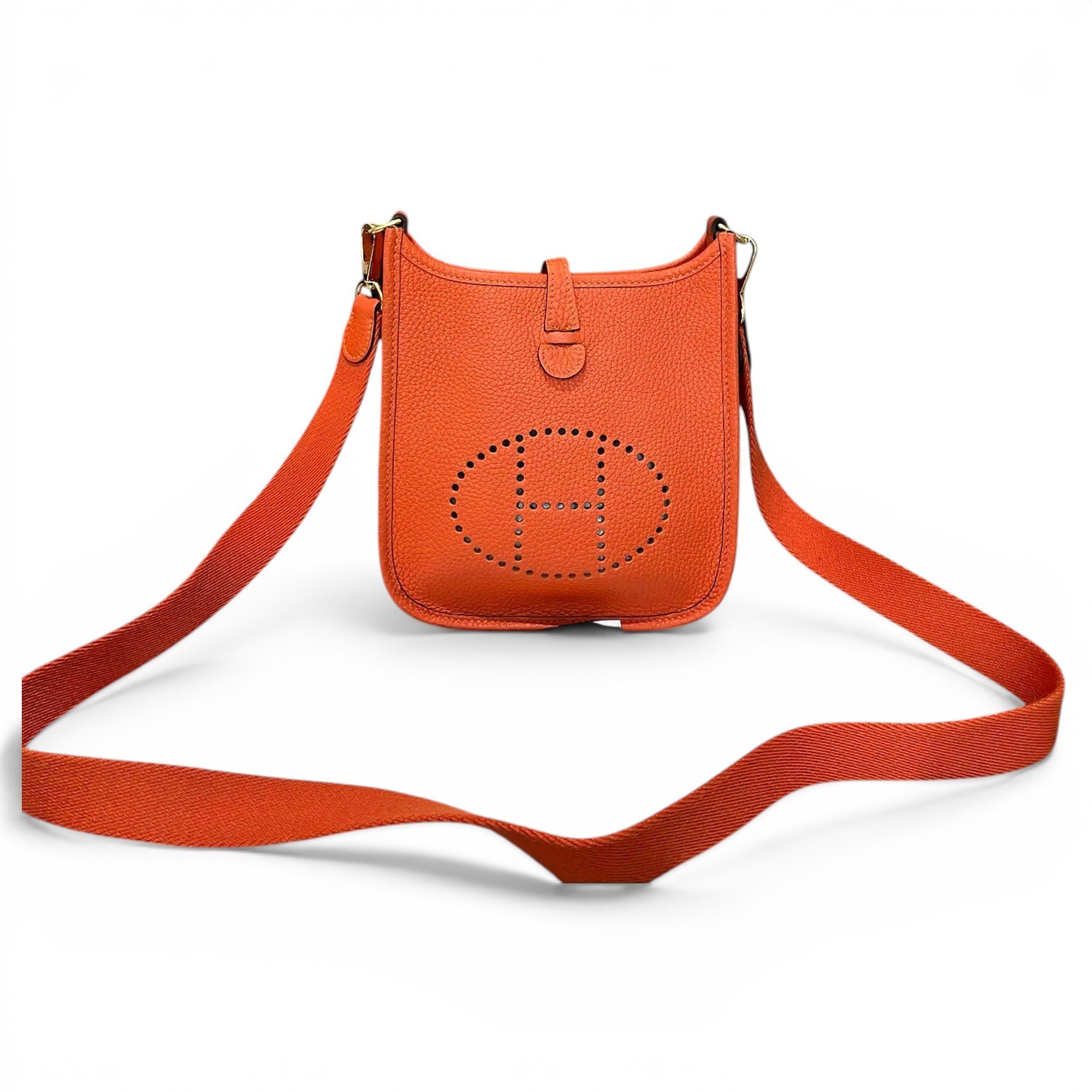 Evelyne leather crossbody bag