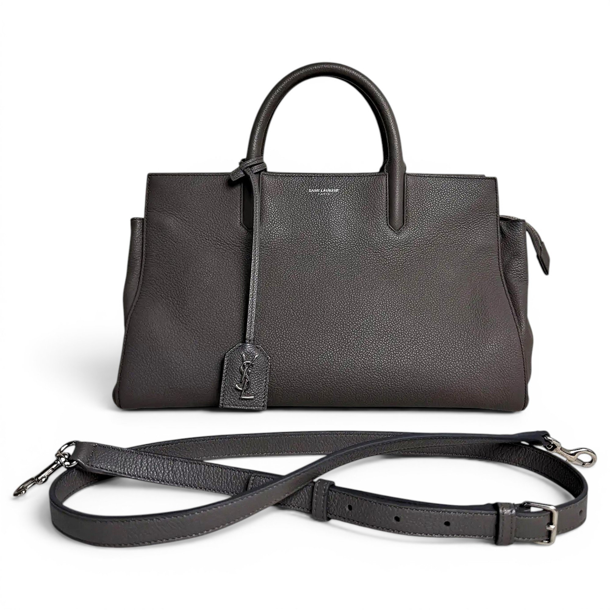 Cabas Rive Gauche leather crossbody bag