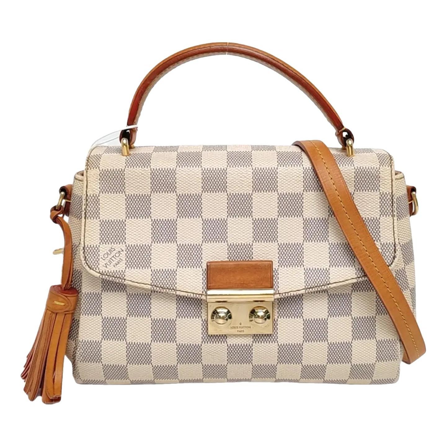 Croisette leather handbag