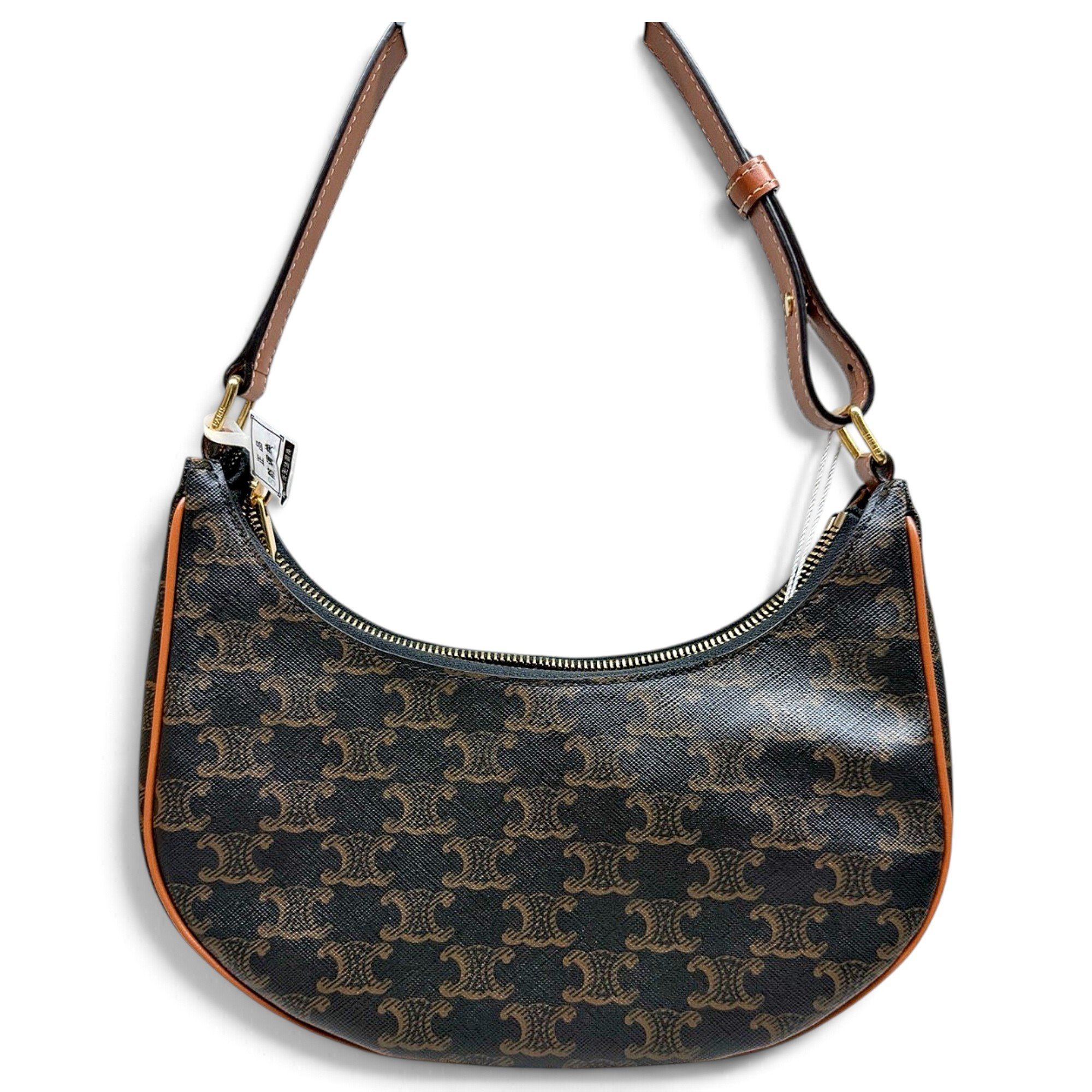 Hobo leather handbag