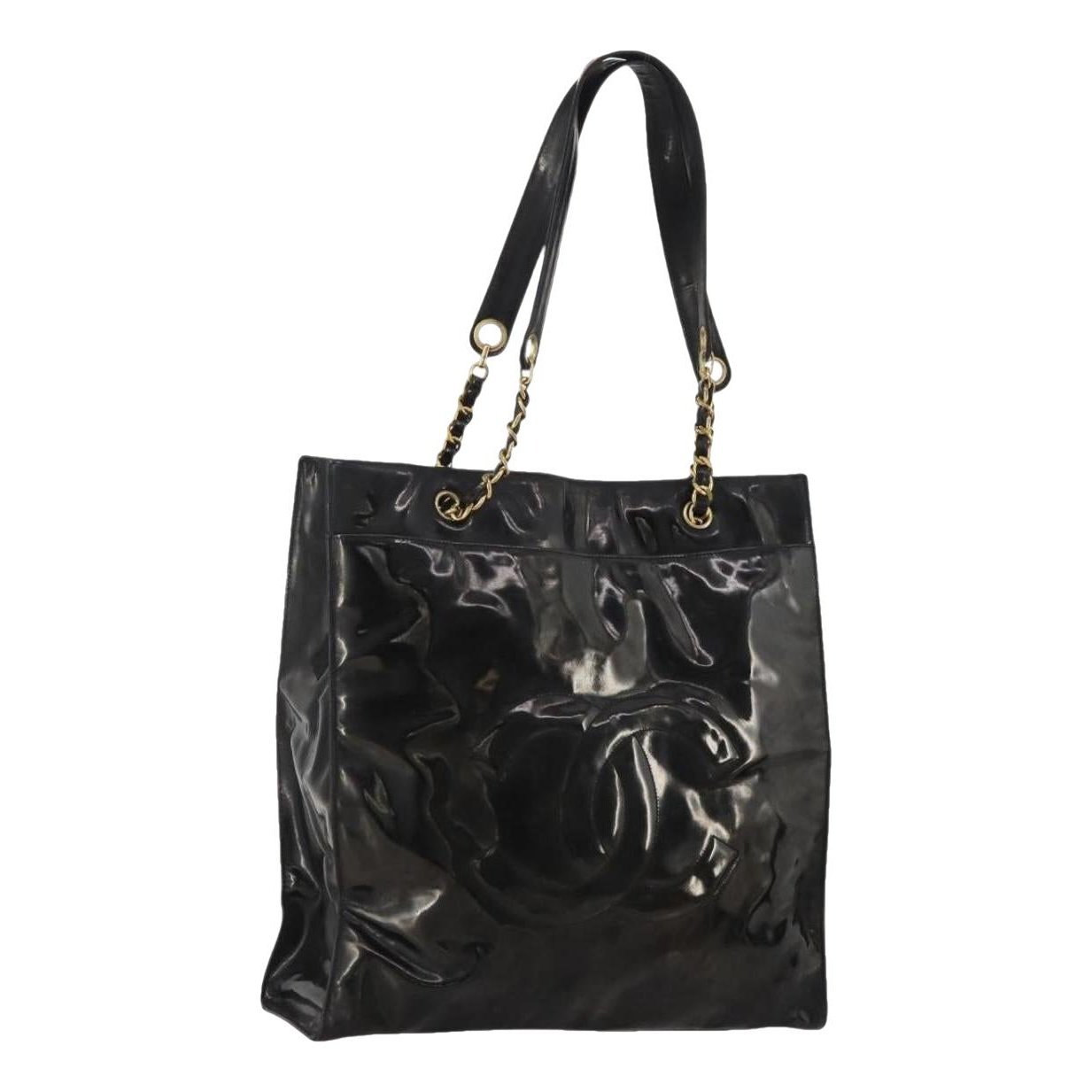 31 patent leather tote