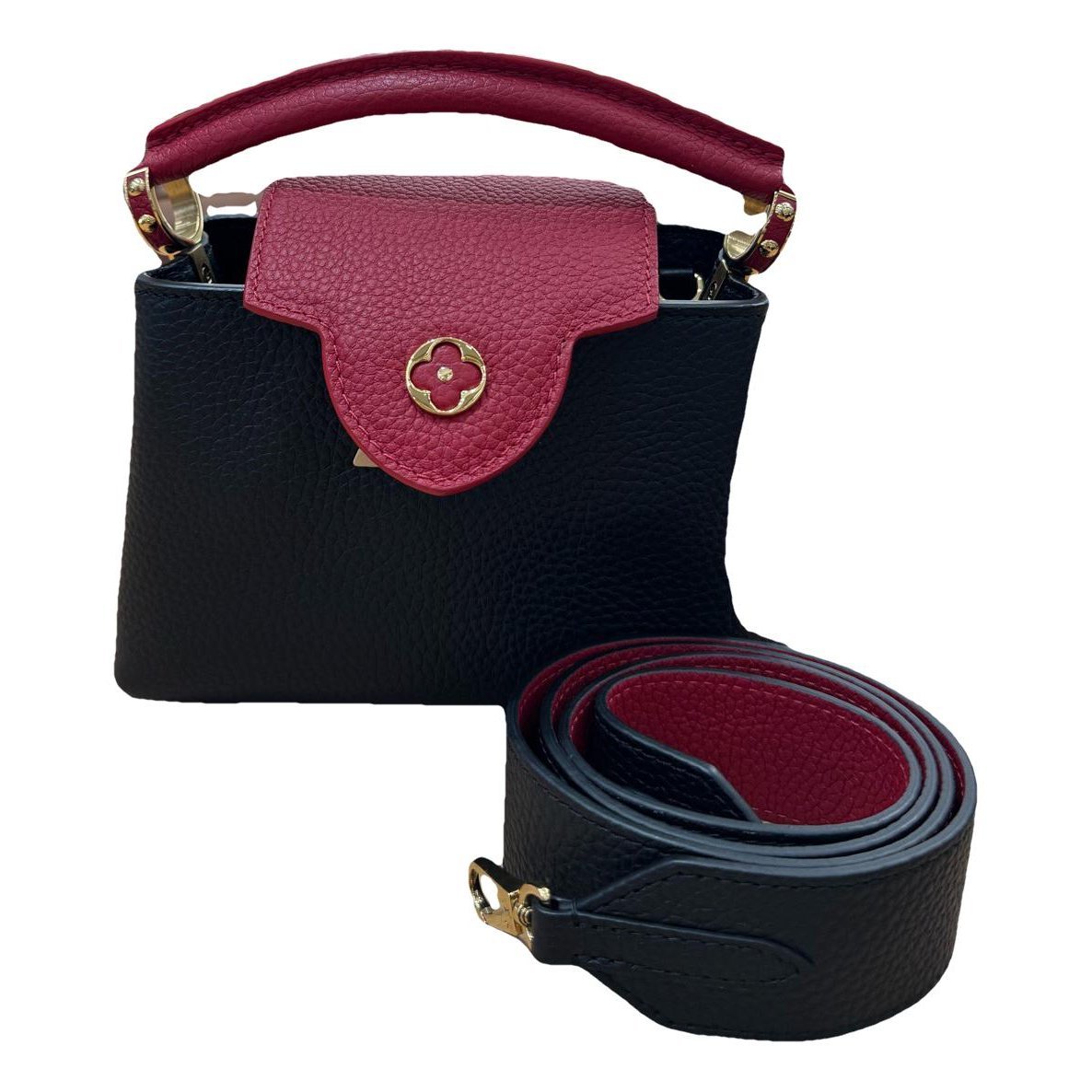 Capucines leather handbag
