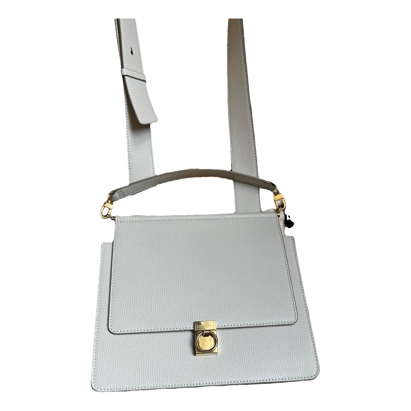 Numéro Sept leather crossbody bag