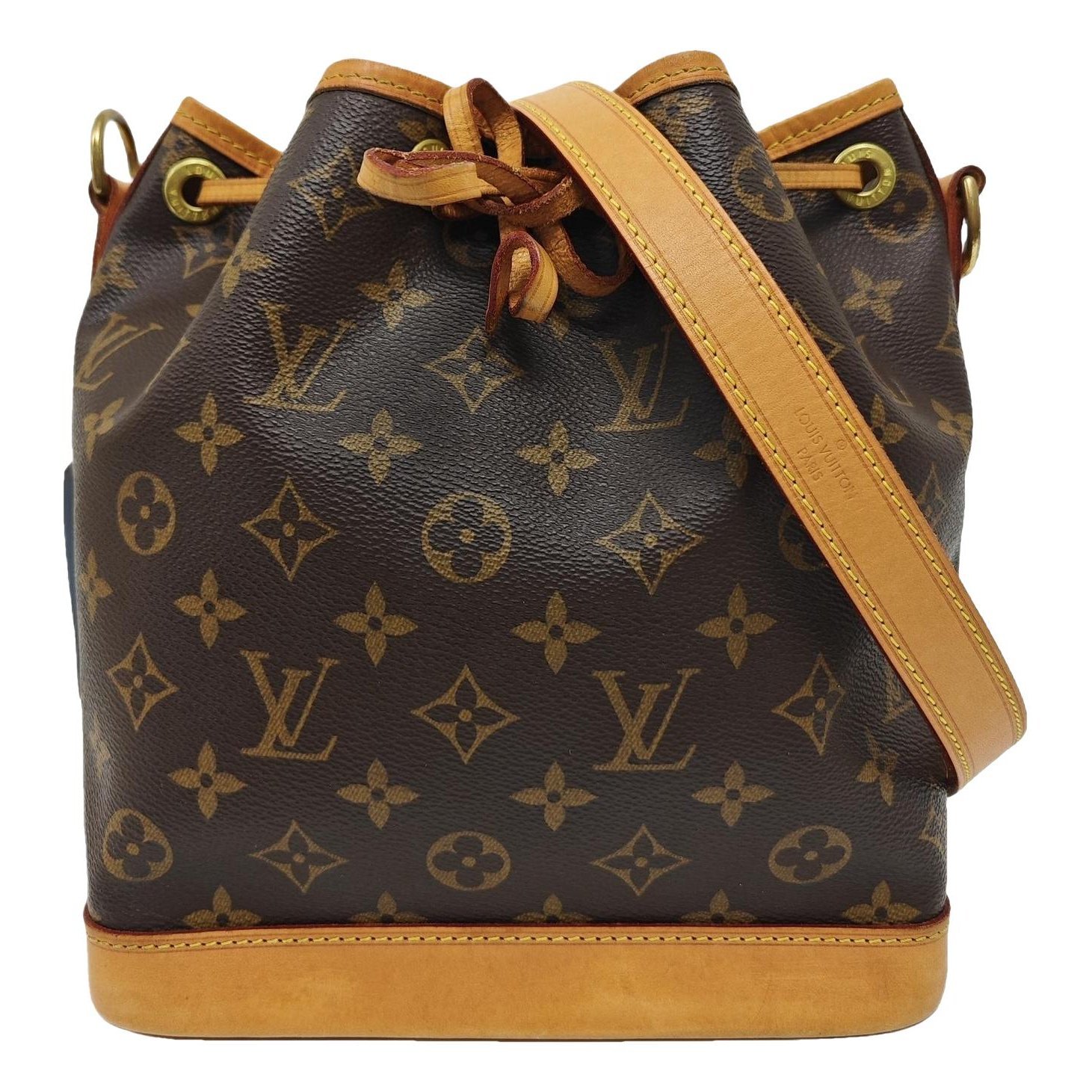 Nano Noé leather handbag